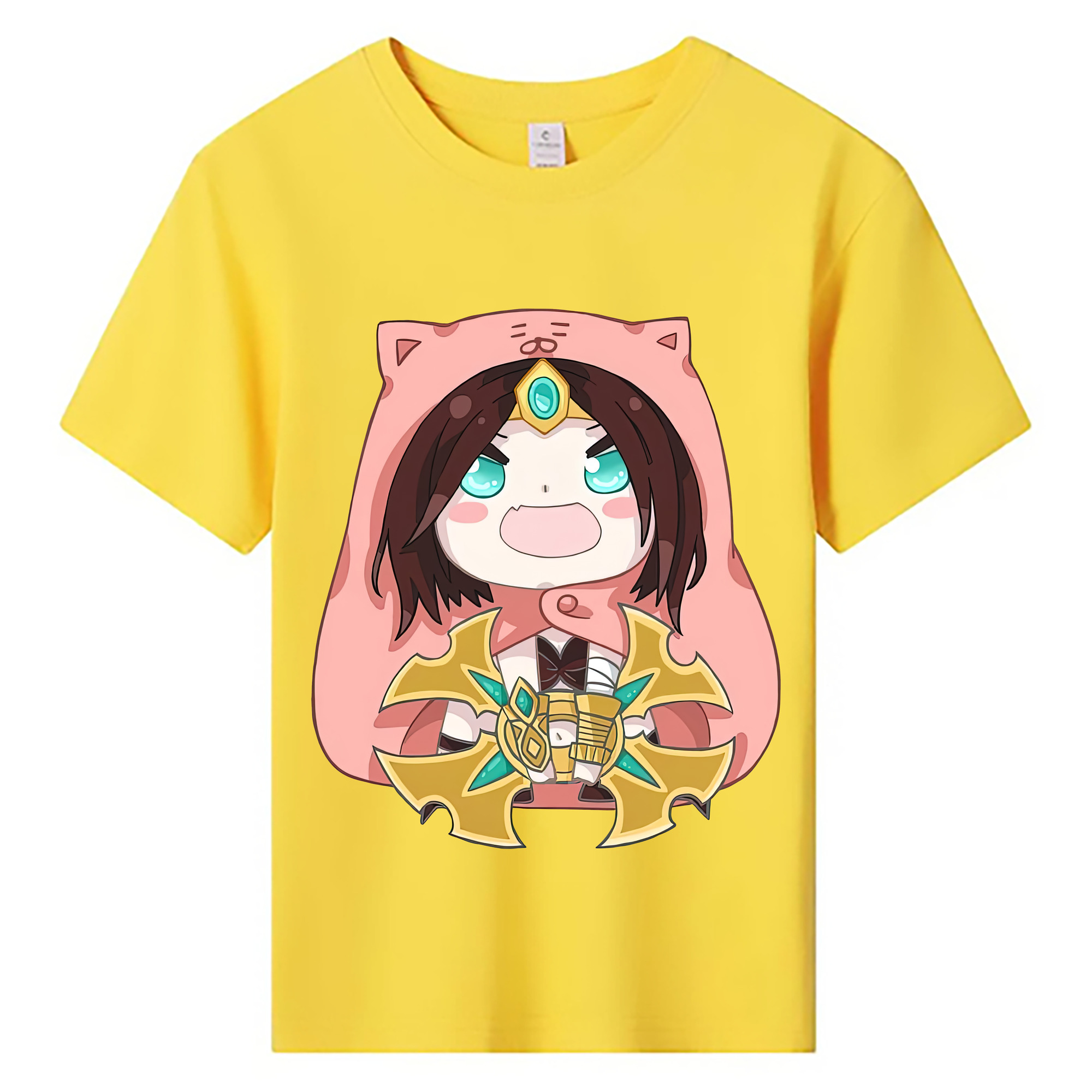 （画像用） リーグ・オブ・レジェンド League of Legends LOL 綿100％キッズTシャツ（フロントプリント）