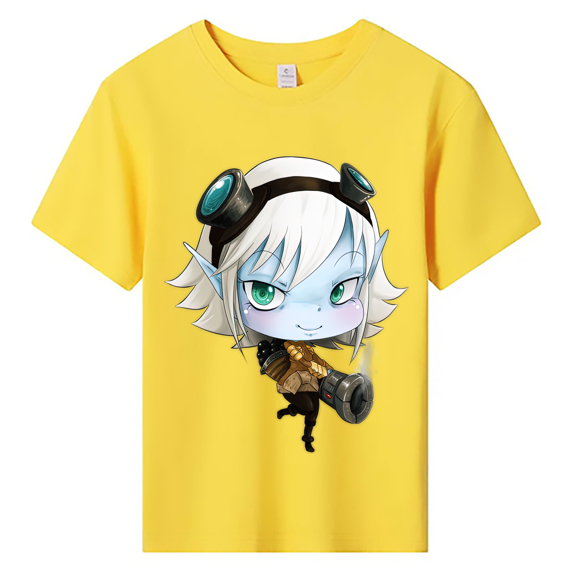 （画像用） リーグ・オブ・レジェンド League of Legends LOL 綿100％キッズTシャツ（フロントプリント）