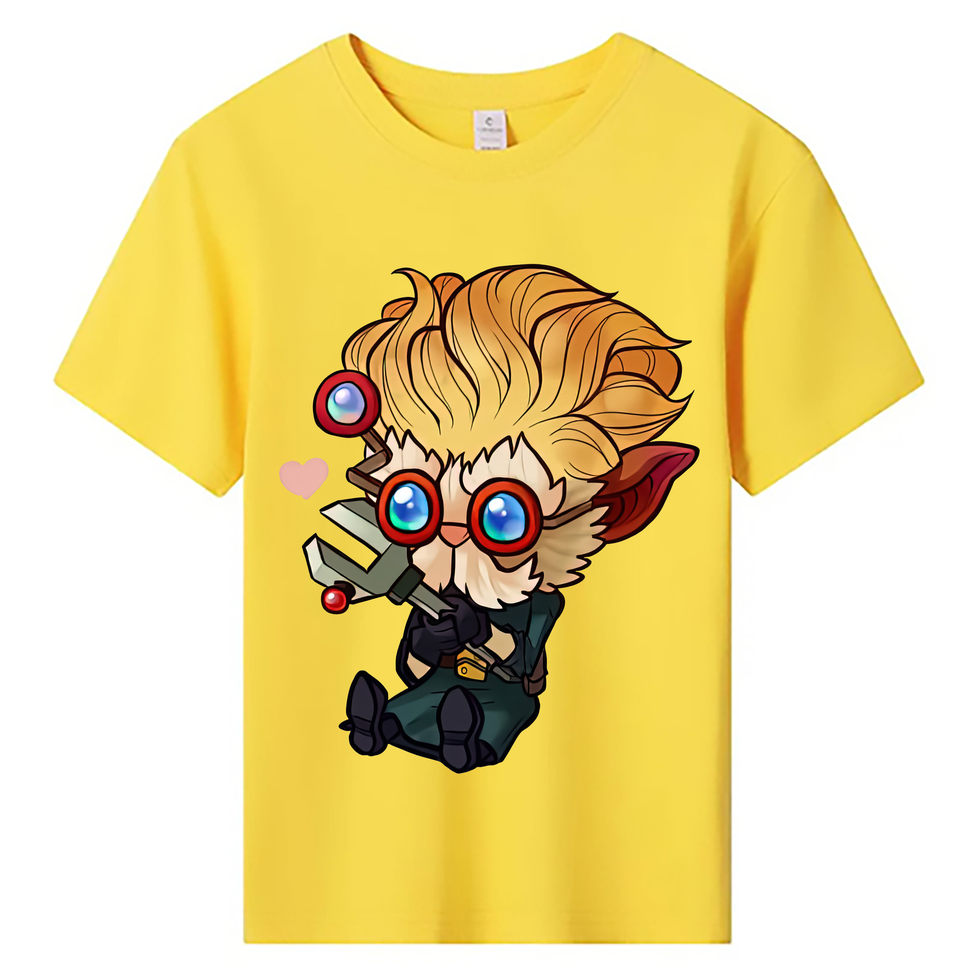 （画像用） リーグ・オブ・レジェンド League of Legends LOL 綿100％キッズTシャツ（フロントプリント）