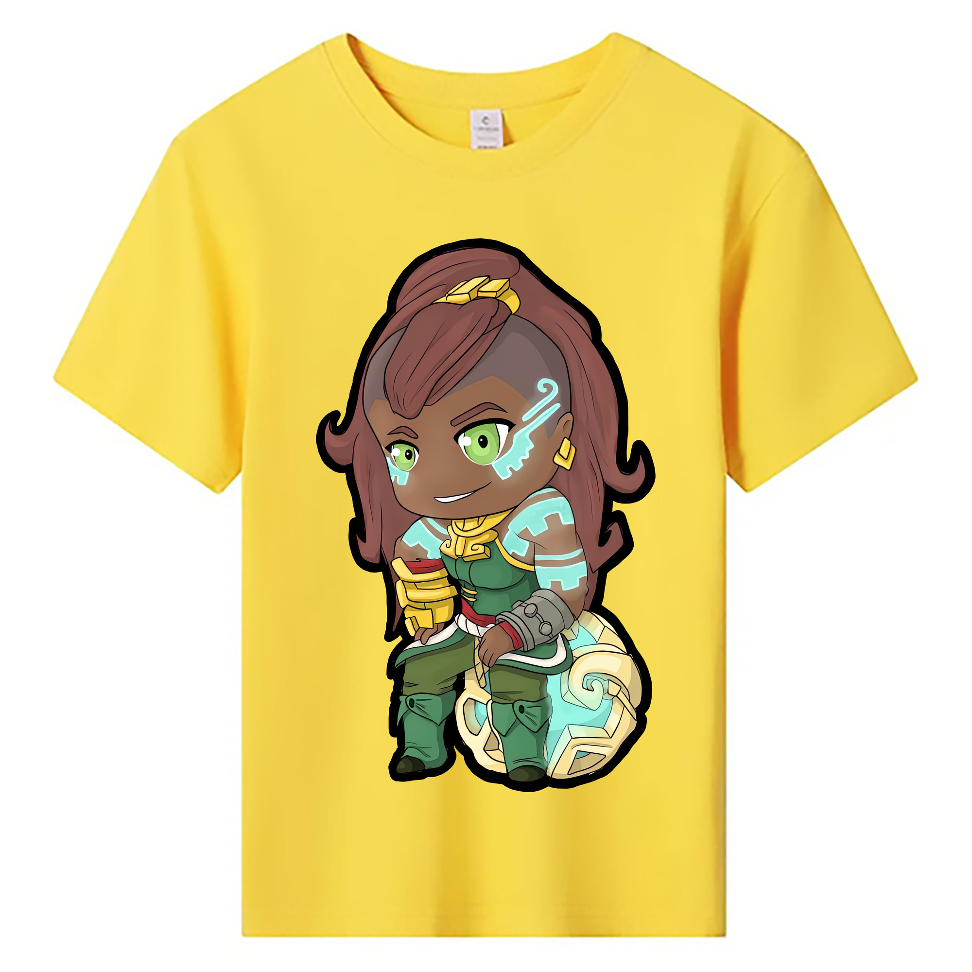 （画像用） リーグ・オブ・レジェンド League of Legends LOL 綿100％キッズTシャツ（フロントプリント）