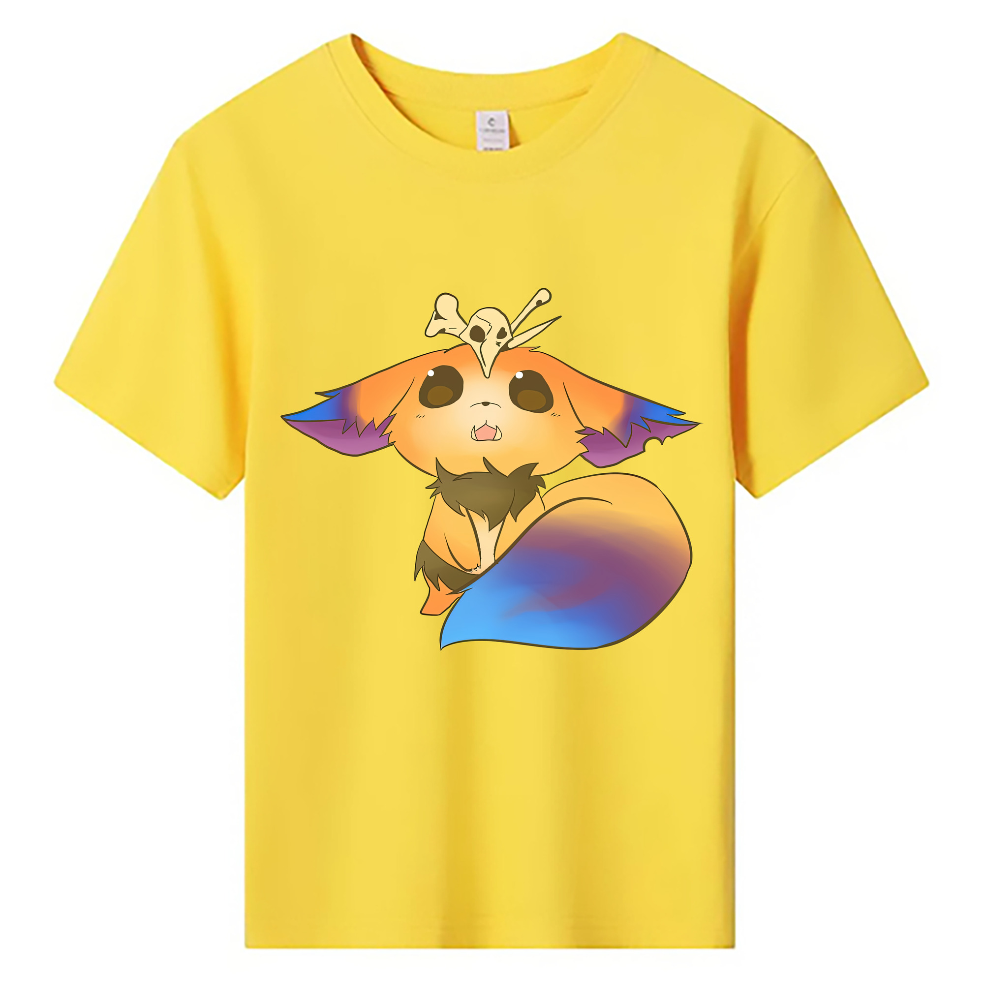 （画像用） リーグ・オブ・レジェンド League of Legends LOL 綿100％キッズTシャツ（フロントプリント）