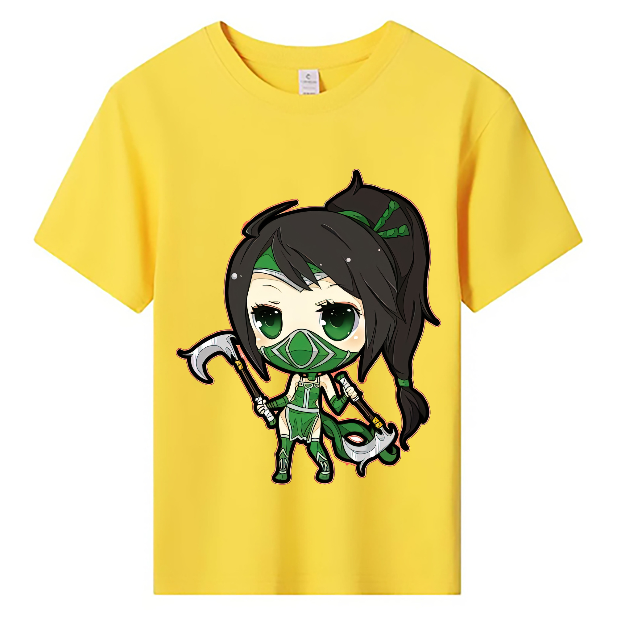 （画像用） リーグ・オブ・レジェンド League of Legends LOL 綿100％キッズTシャツ（フロントプリント）