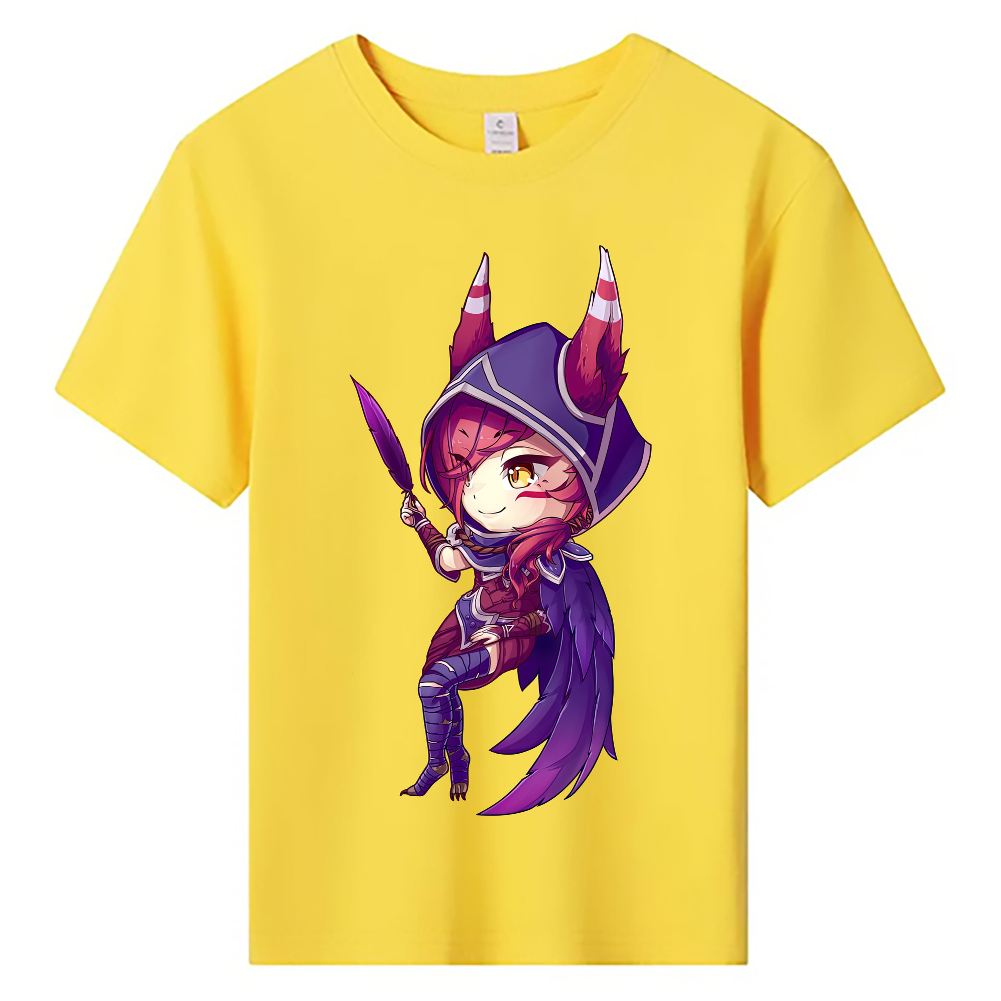 （画像用） リーグ・オブ・レジェンド League of Legends LOL 綿100％キッズTシャツ（フロントプリント）