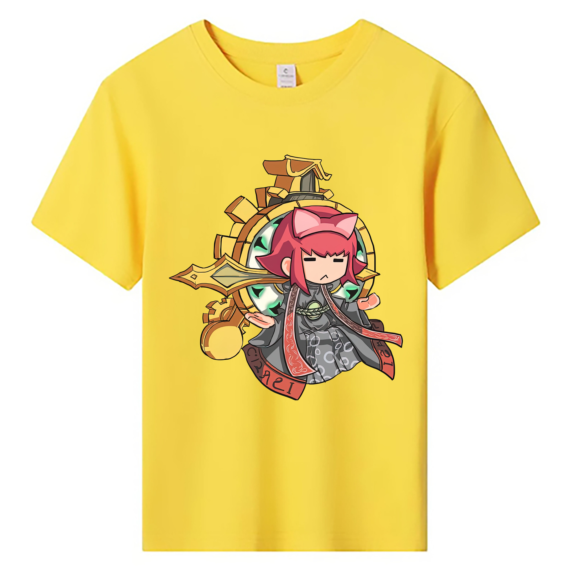 （画像用） リーグ・オブ・レジェンド League of Legends LOL 綿100％キッズTシャツ（フロントプリント）