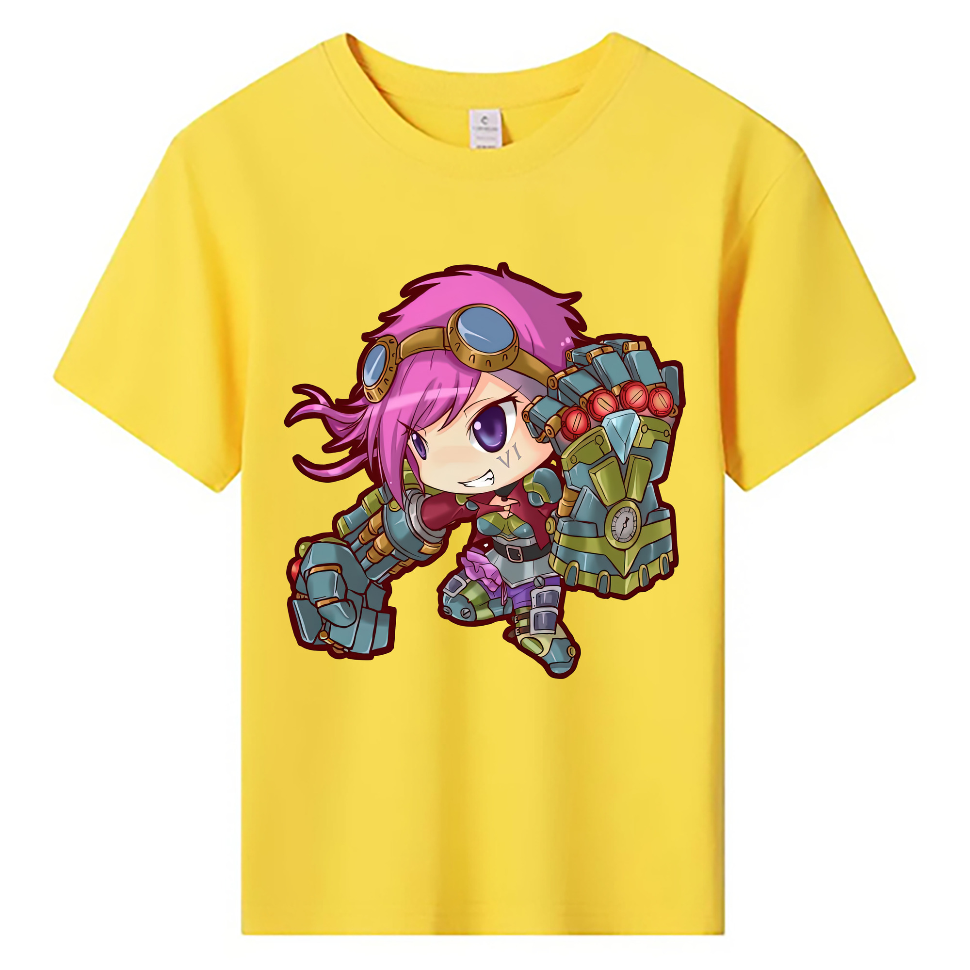 （画像用） リーグ・オブ・レジェンド League of Legends LOL 綿100％キッズTシャツ（フロントプリント）