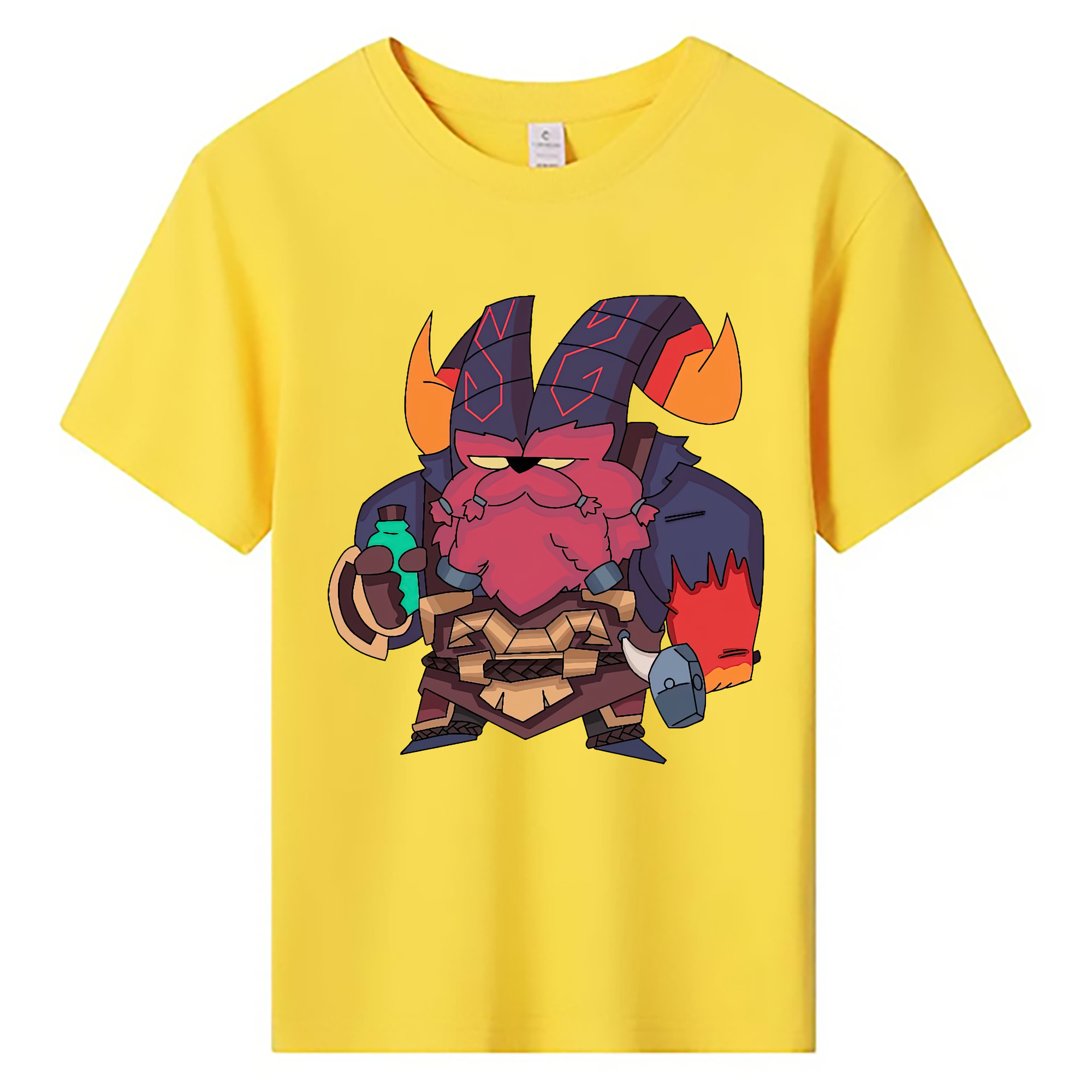 （画像用） リーグ・オブ・レジェンド League of Legends LOL 綿100％キッズTシャツ（フロントプリント）