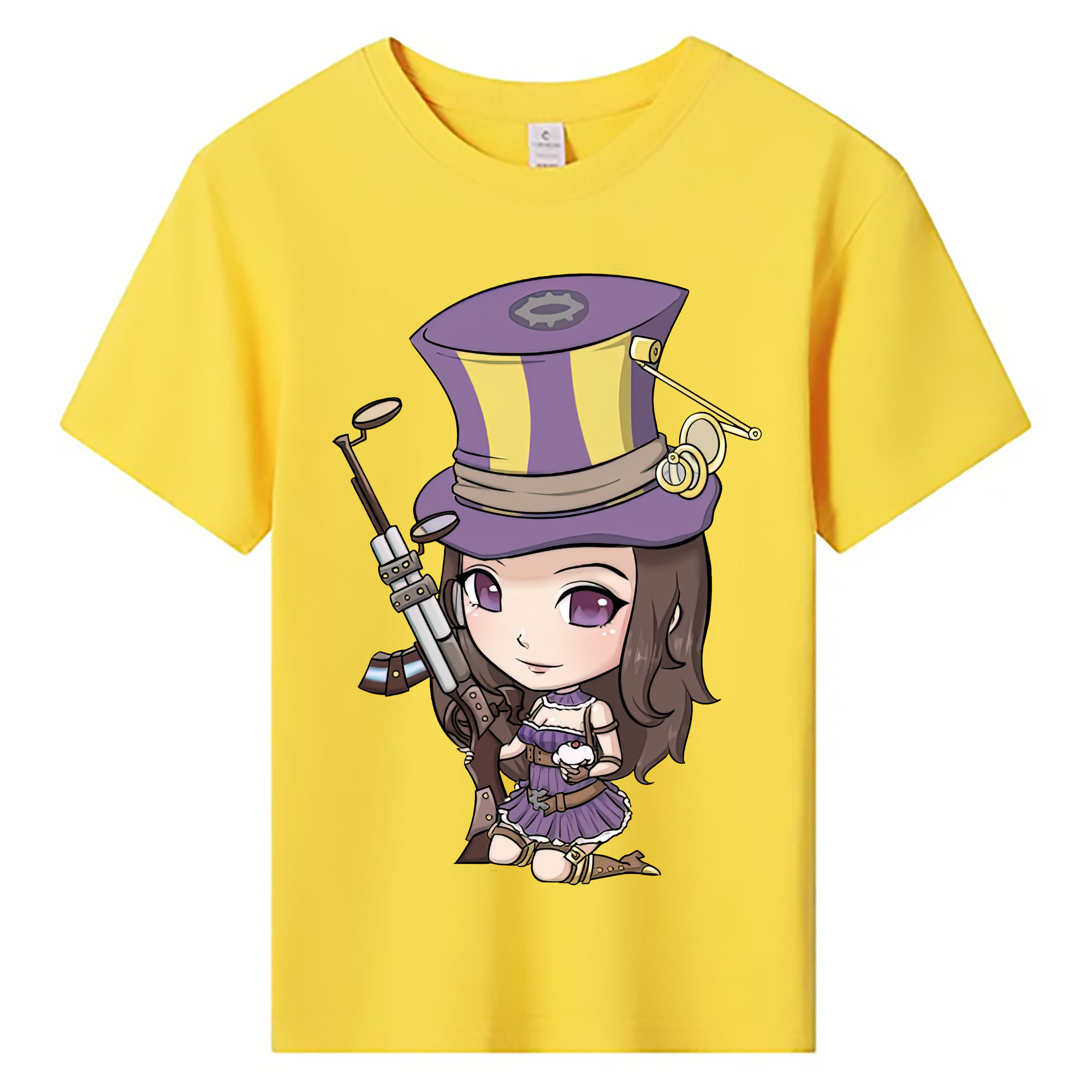 （画像用） リーグ・オブ・レジェンド League of Legends LOL 綿100％キッズTシャツ（フロントプリント）