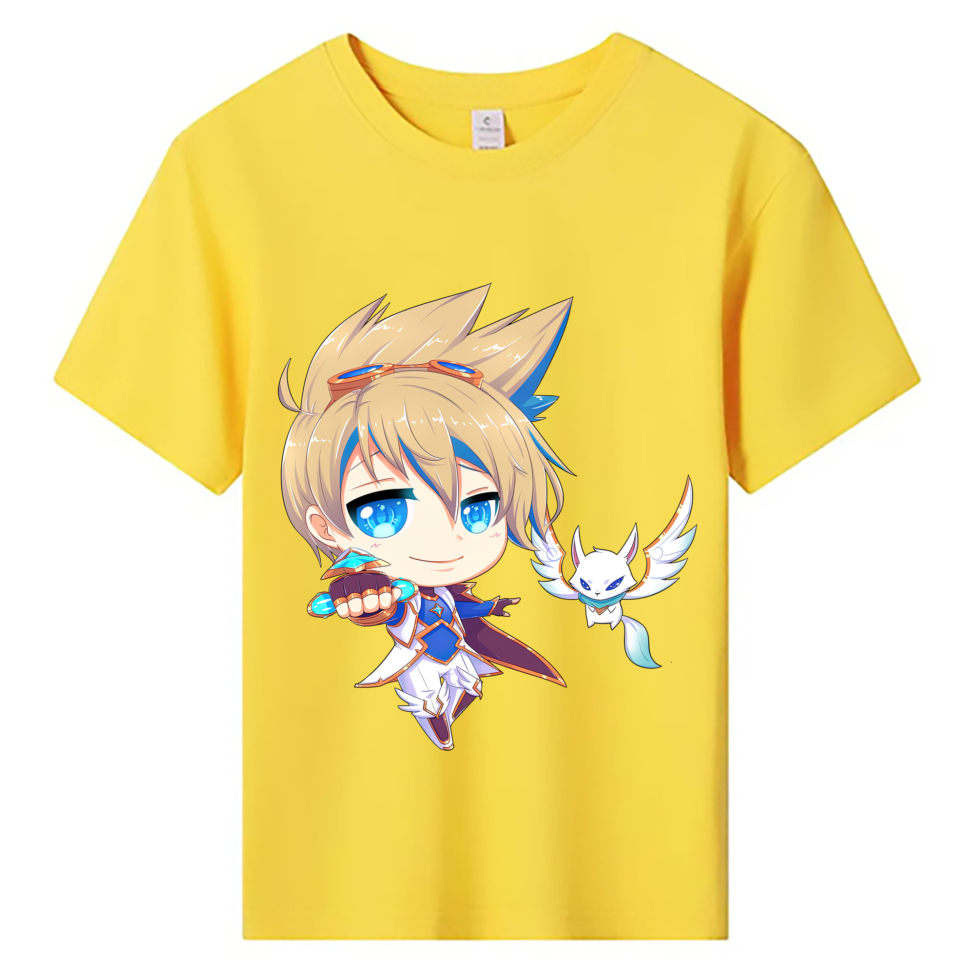 （画像用） リーグ・オブ・レジェンド League of Legends LOL 綿100％キッズTシャツ（フロントプリント）