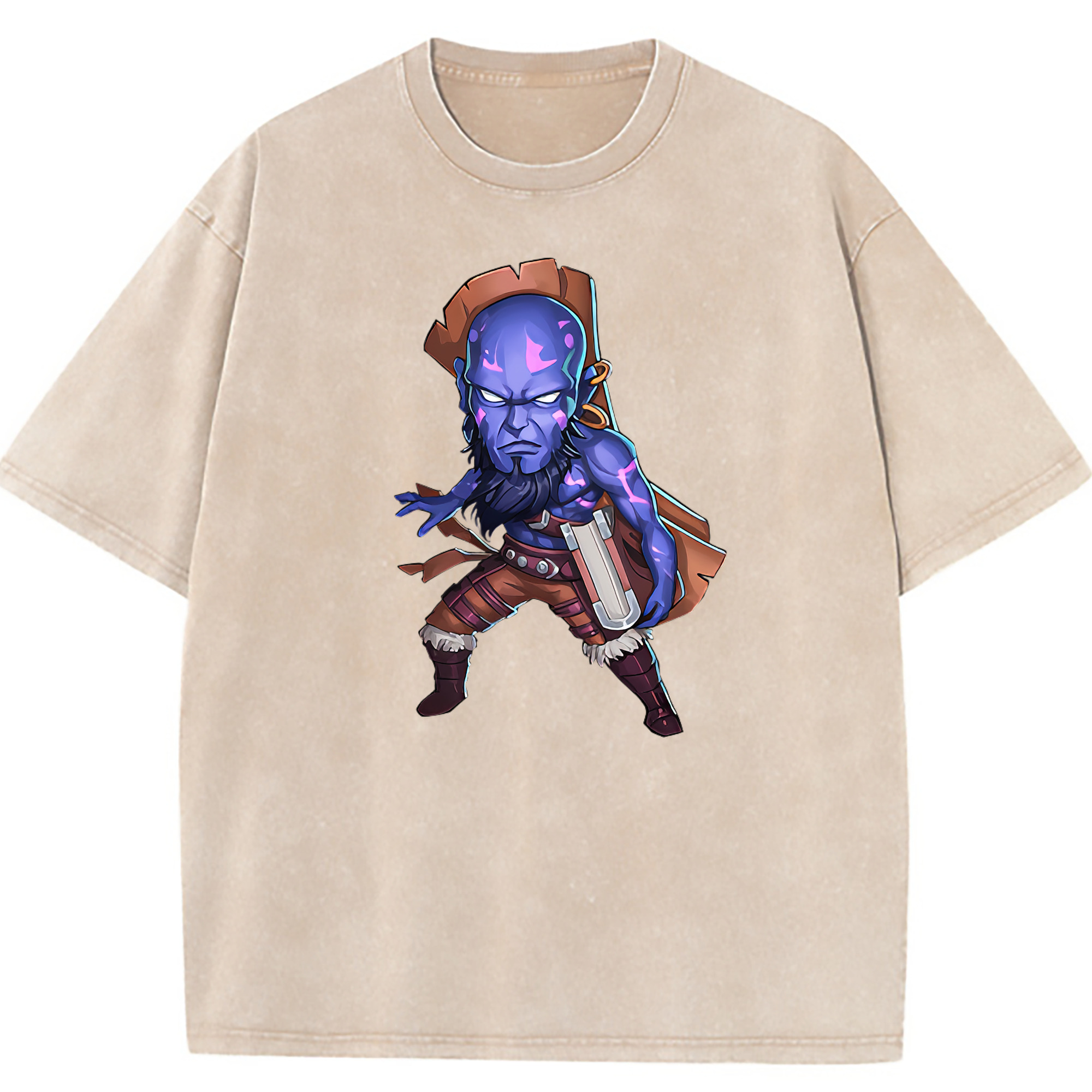 （画像用） リーグ・オブ・レジェンド League of Legends LOL 綿100% ヴィンテージ風 半袖Tシャツ（フロントプリント）