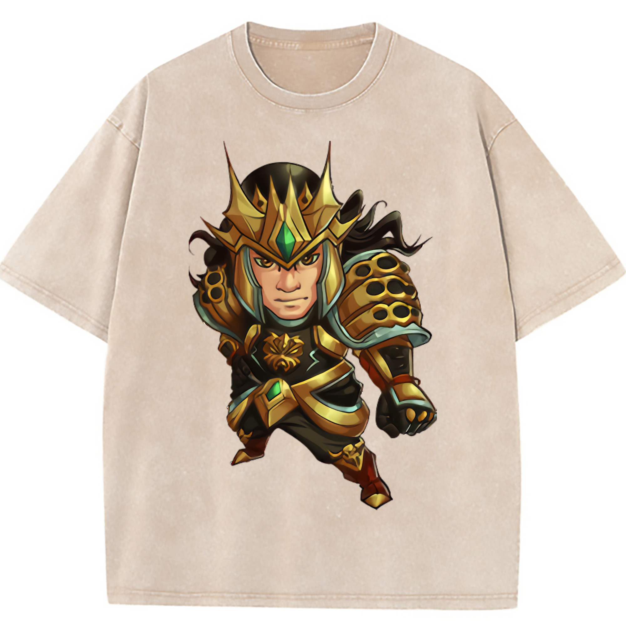 （画像用） リーグ・オブ・レジェンド League of Legends LOL 綿100% ヴィンテージ風 半袖Tシャツ（フロントプリント）