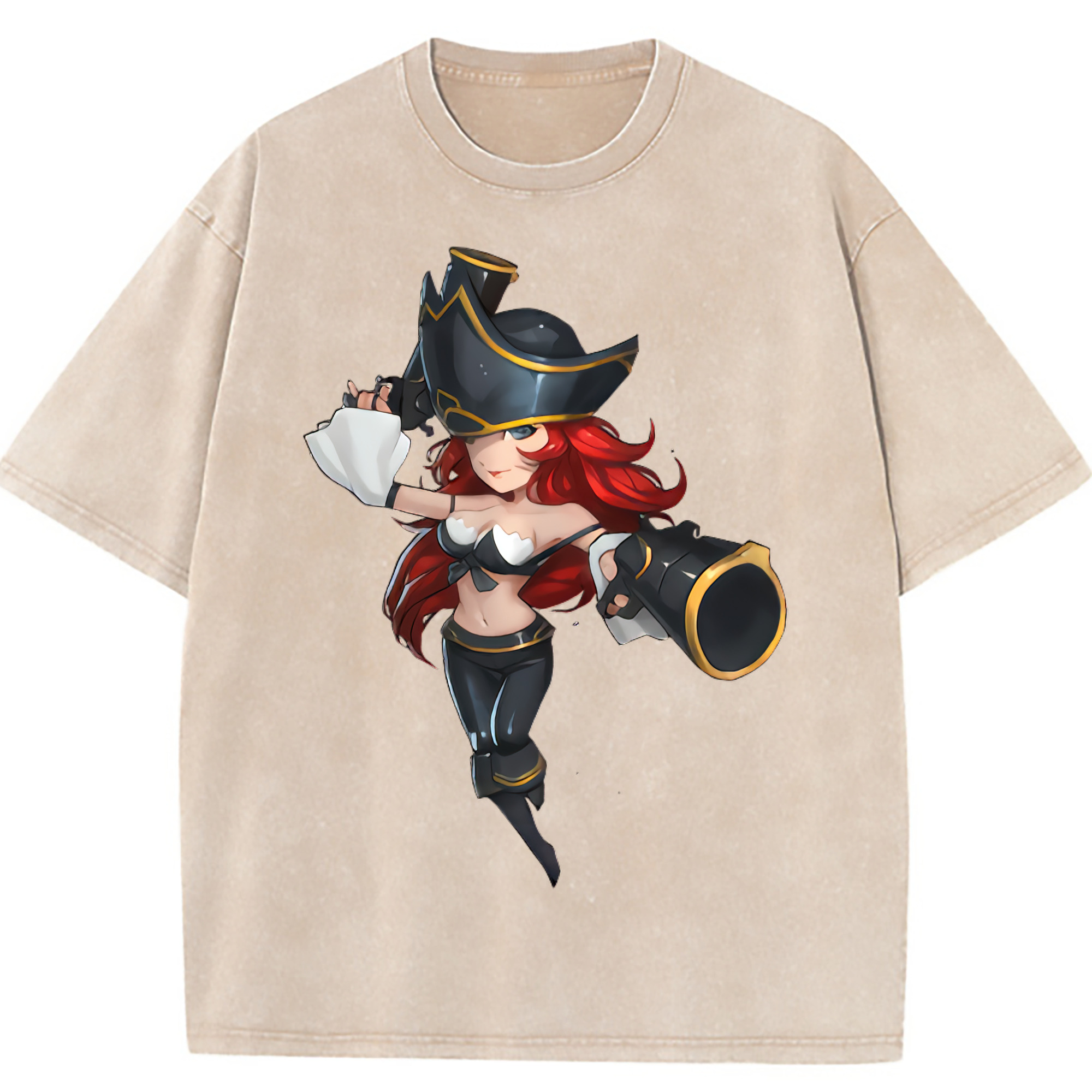 （画像用） リーグ・オブ・レジェンド League of Legends LOL 綿100% ヴィンテージ風 半袖Tシャツ（フロントプリント）