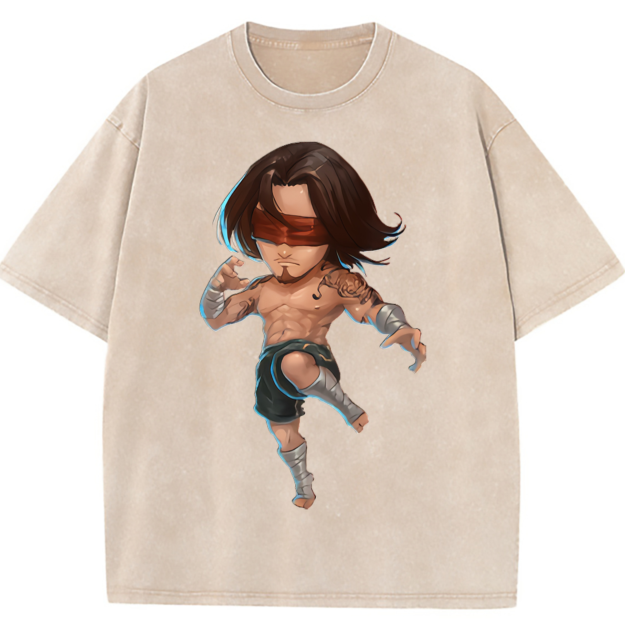 （画像用） リーグ・オブ・レジェンド League of Legends LOL 綿100% ヴィンテージ風 半袖Tシャツ（フロントプリント）