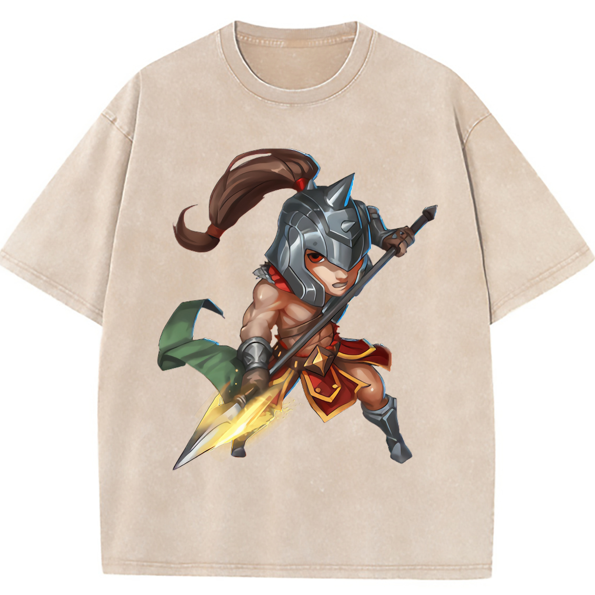 （画像用） リーグ・オブ・レジェンド League of Legends LOL 綿100% ヴィンテージ風 半袖Tシャツ（フロントプリント）