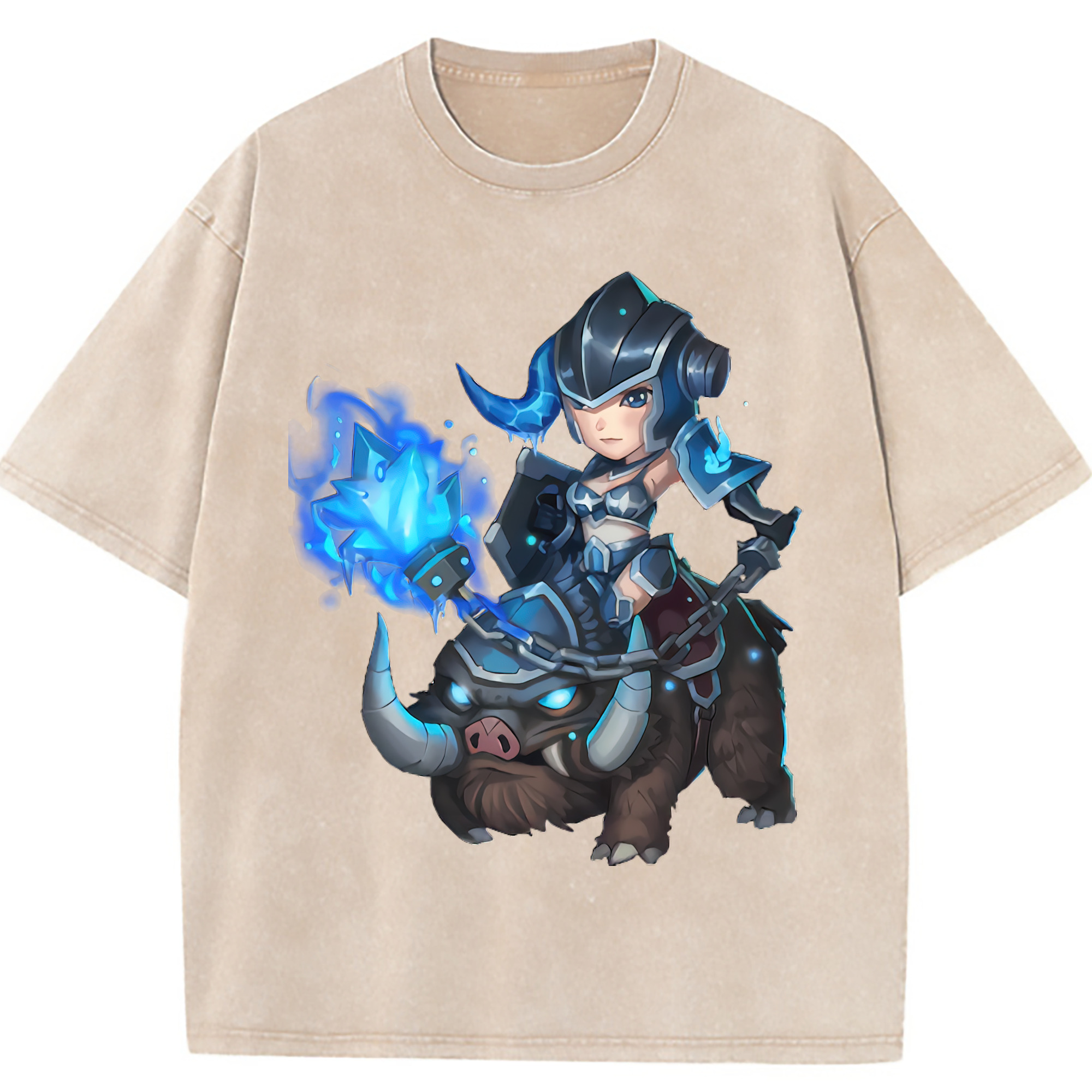 （画像用） リーグ・オブ・レジェンド League of Legends LOL 綿100% ヴィンテージ風 半袖Tシャツ（フロントプリント）