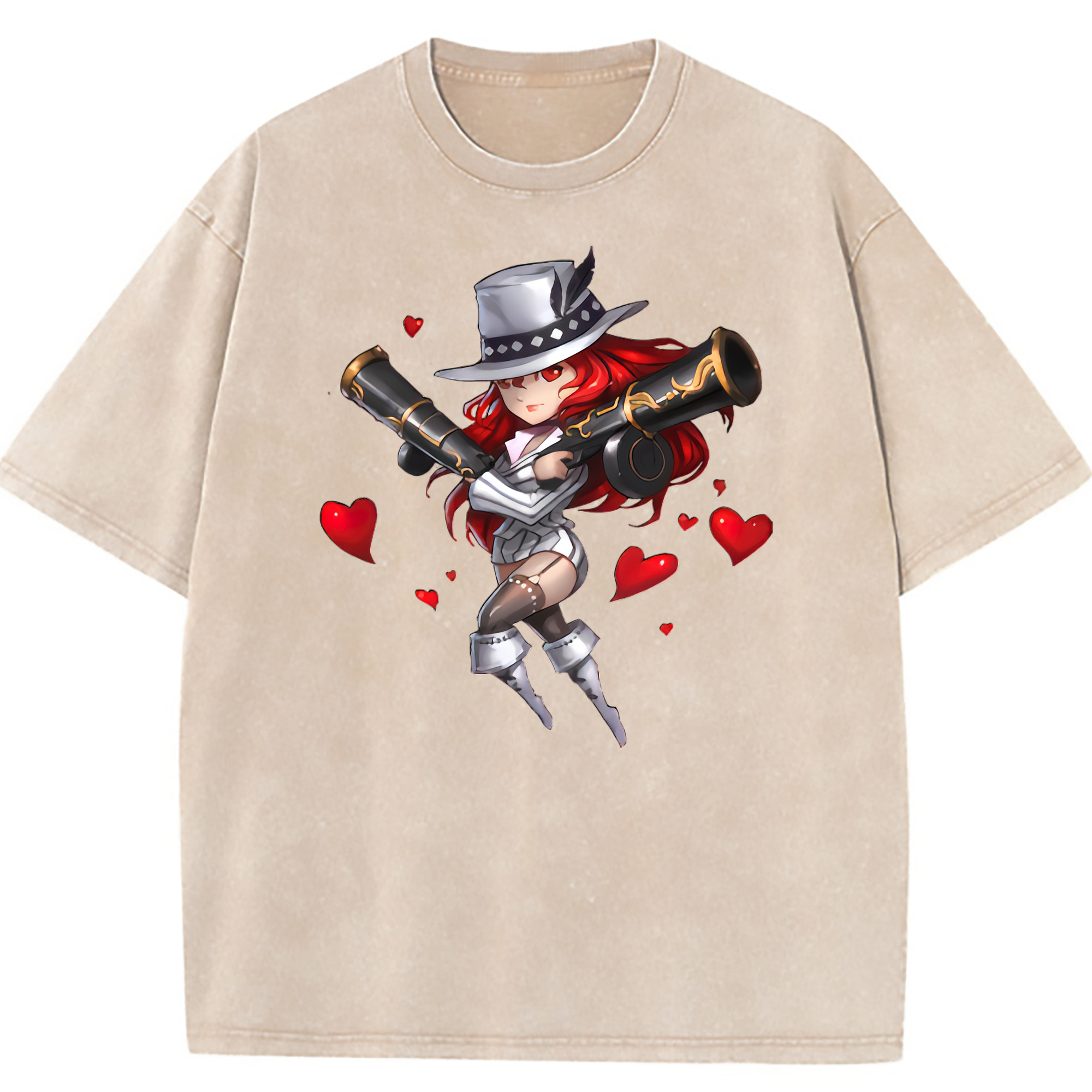 （画像用） リーグ・オブ・レジェンド League of Legends LOL 綿100% ヴィンテージ風 半袖Tシャツ（フロントプリント）