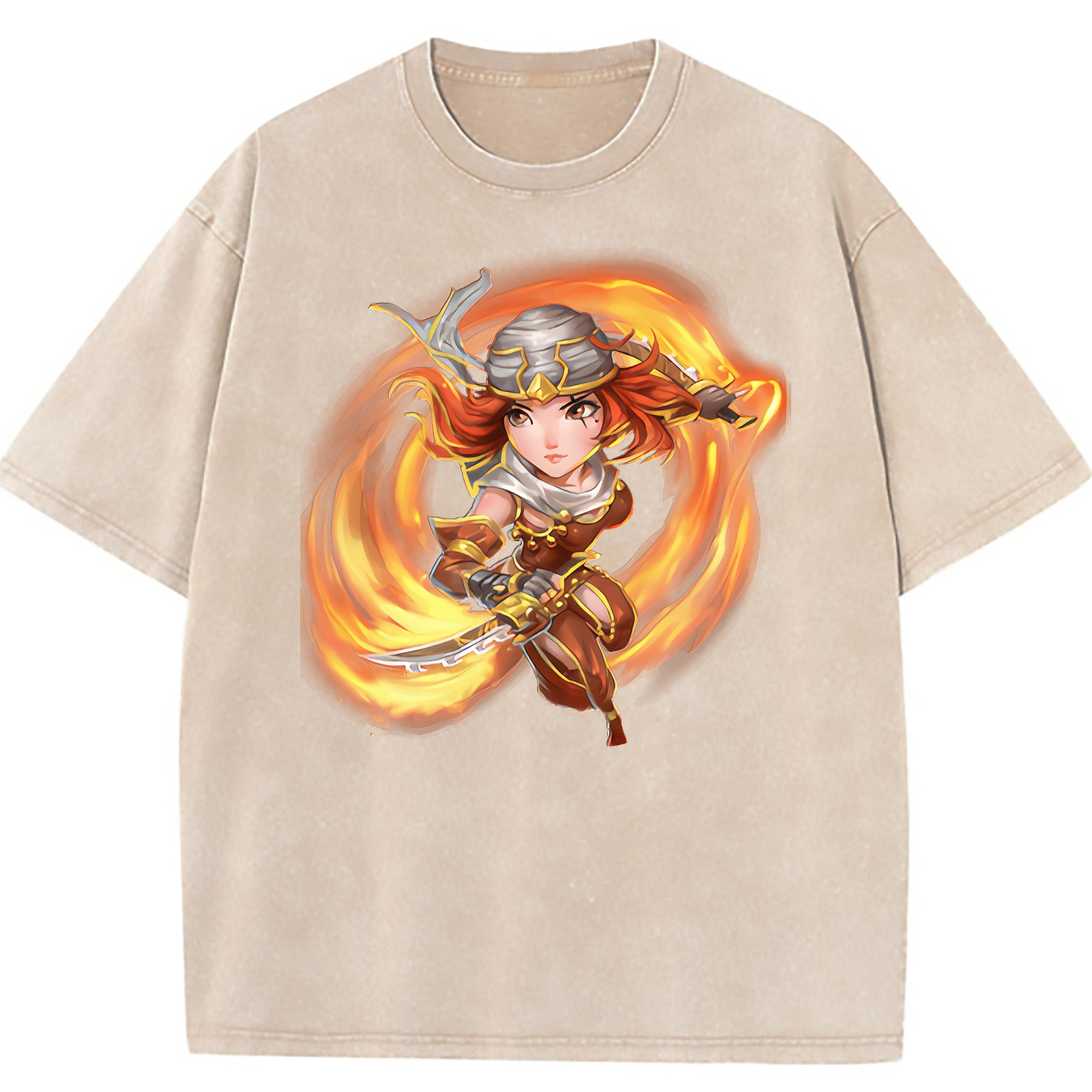 （画像用） リーグ・オブ・レジェンド League of Legends LOL 綿100% ヴィンテージ風 半袖Tシャツ（フロントプリント）