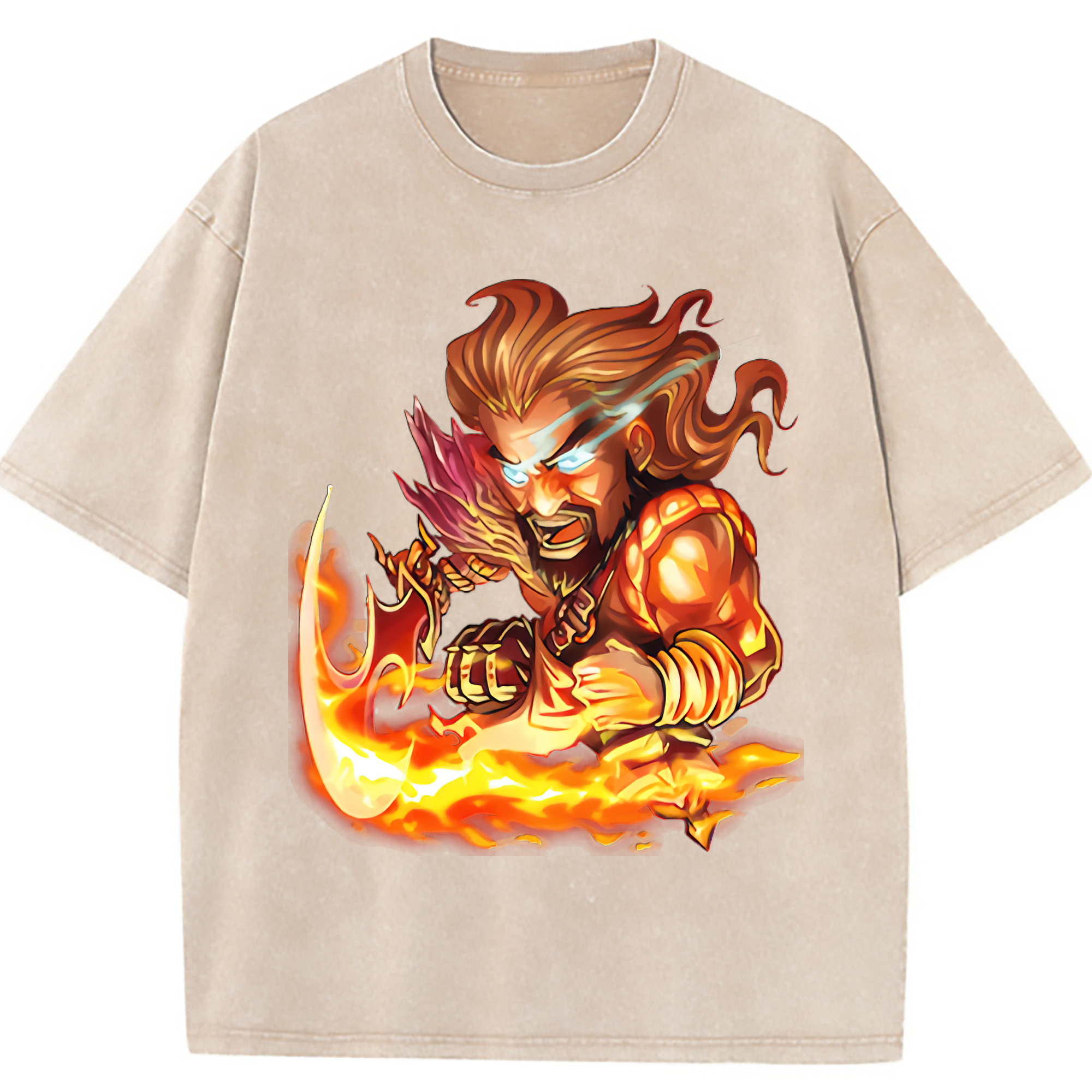 （画像用） リーグ・オブ・レジェンド League of Legends LOL 綿100% ヴィンテージ風 半袖Tシャツ（フロントプリント）