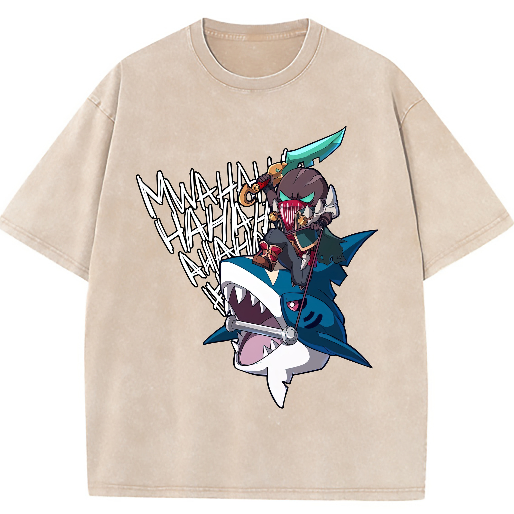 （画像用） リーグ・オブ・レジェンド League of Legends LOL 綿100% ヴィンテージ風 半袖Tシャツ（フロントプリント）