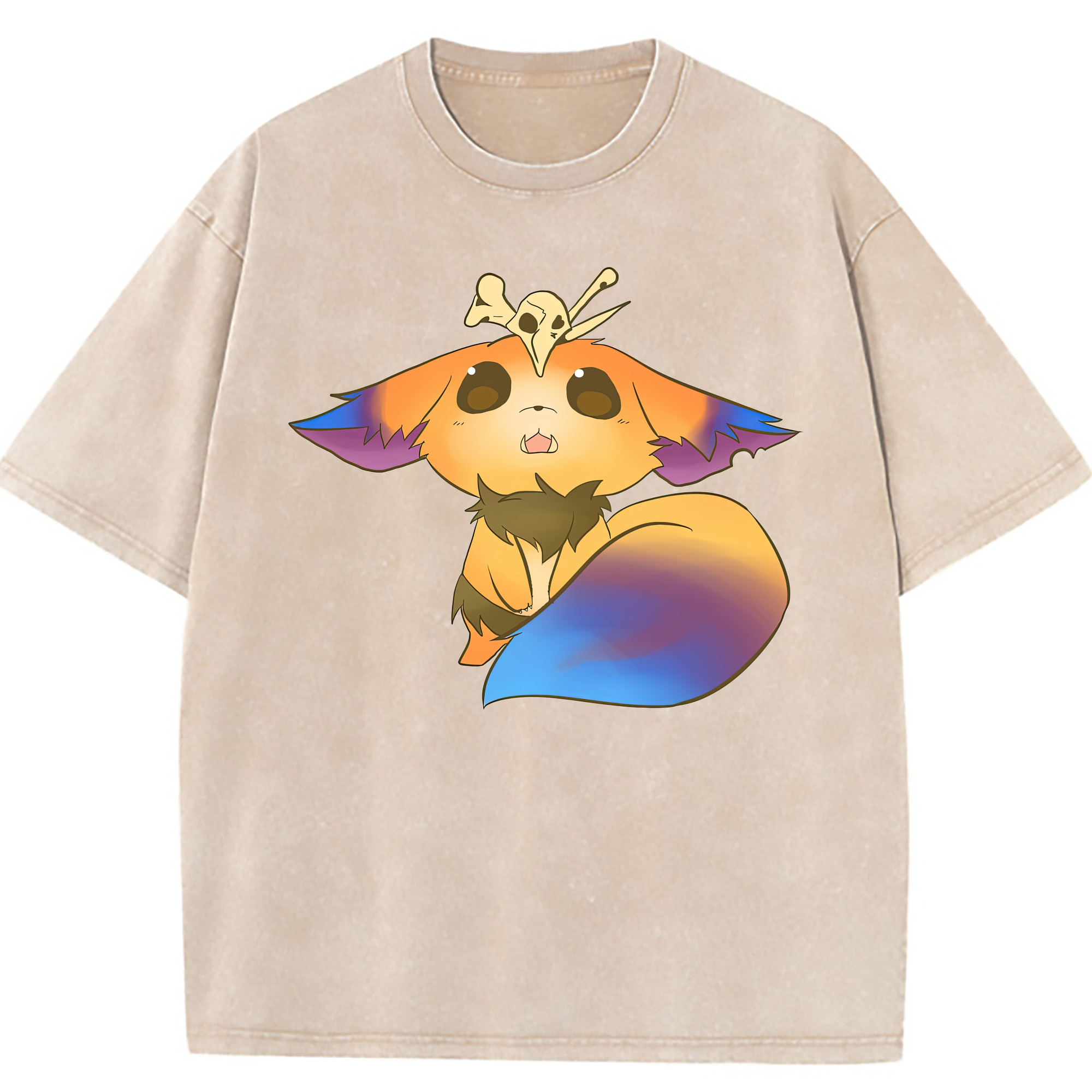 （画像用） リーグ・オブ・レジェンド League of Legends LOL 綿100% ヴィンテージ風 半袖Tシャツ（フロントプリント）
