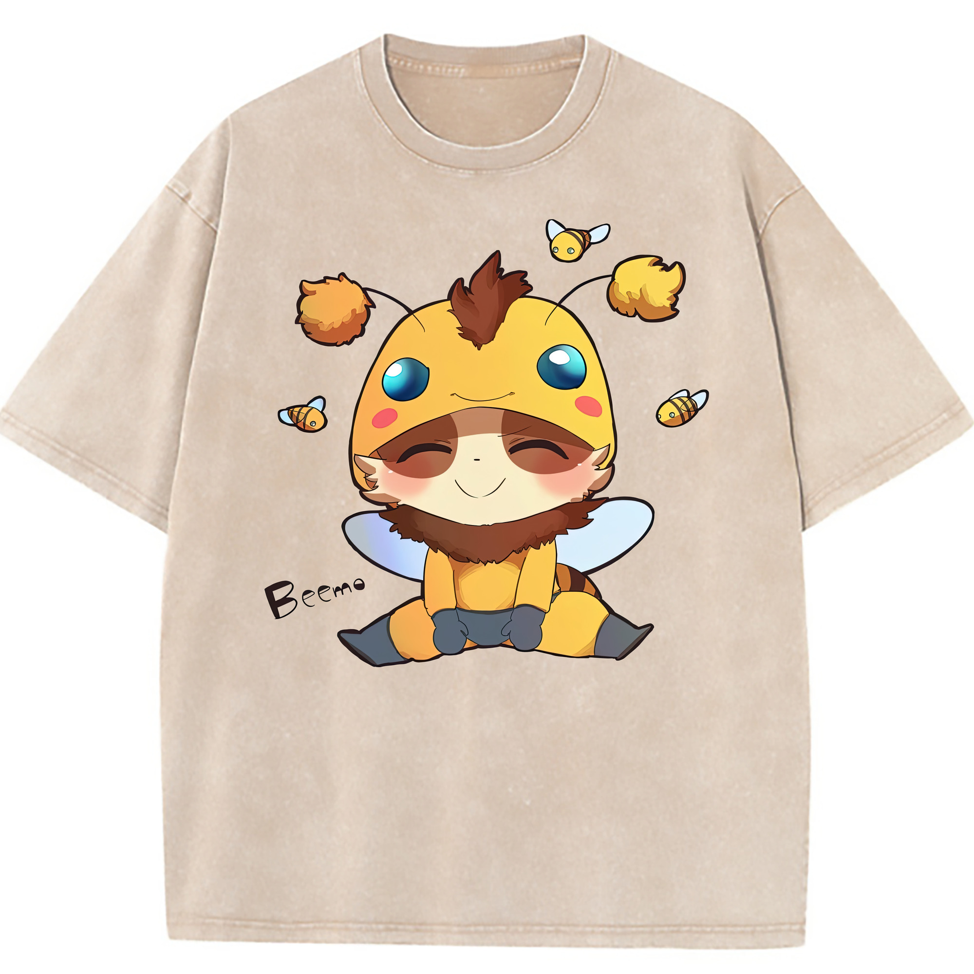 （画像用） リーグ・オブ・レジェンド League of Legends LOL 綿100% ヴィンテージ風 半袖Tシャツ（フロントプリント）