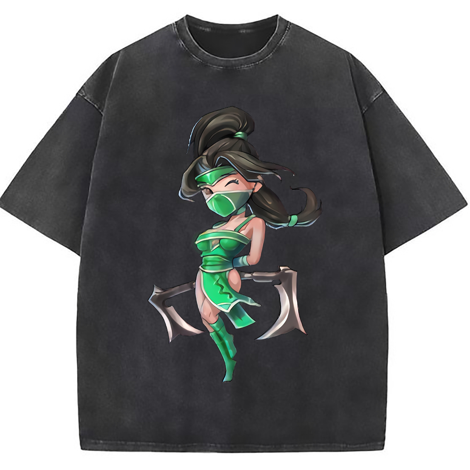 （画像用） リーグ・オブ・レジェンド League of Legends LOL 綿100% ヴィンテージ風 半袖Tシャツ（フロントプリント）