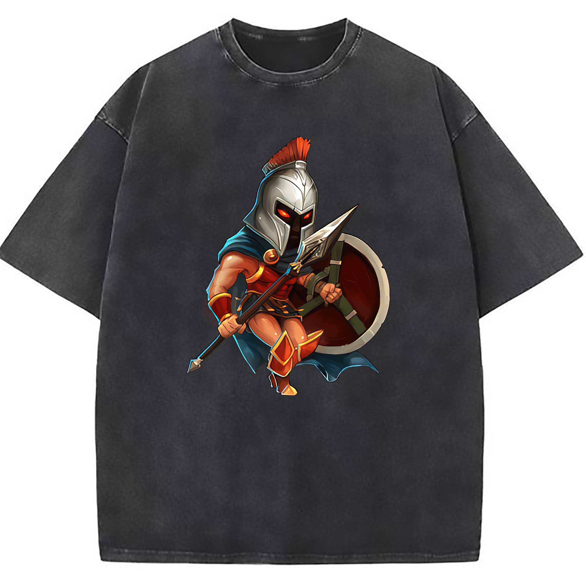 （画像用） リーグ・オブ・レジェンド League of Legends LOL 綿100% ヴィンテージ風 半袖Tシャツ（フロントプリント）