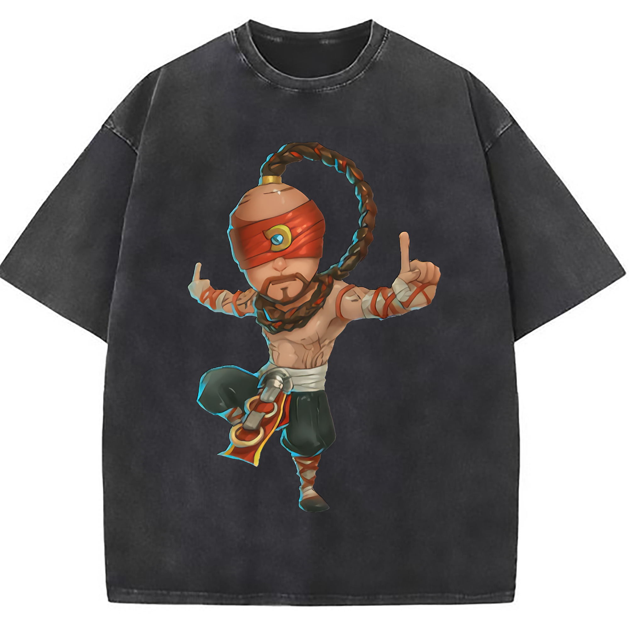 （画像用） リーグ・オブ・レジェンド League of Legends LOL 綿100% ヴィンテージ風 半袖Tシャツ（フロントプリント）