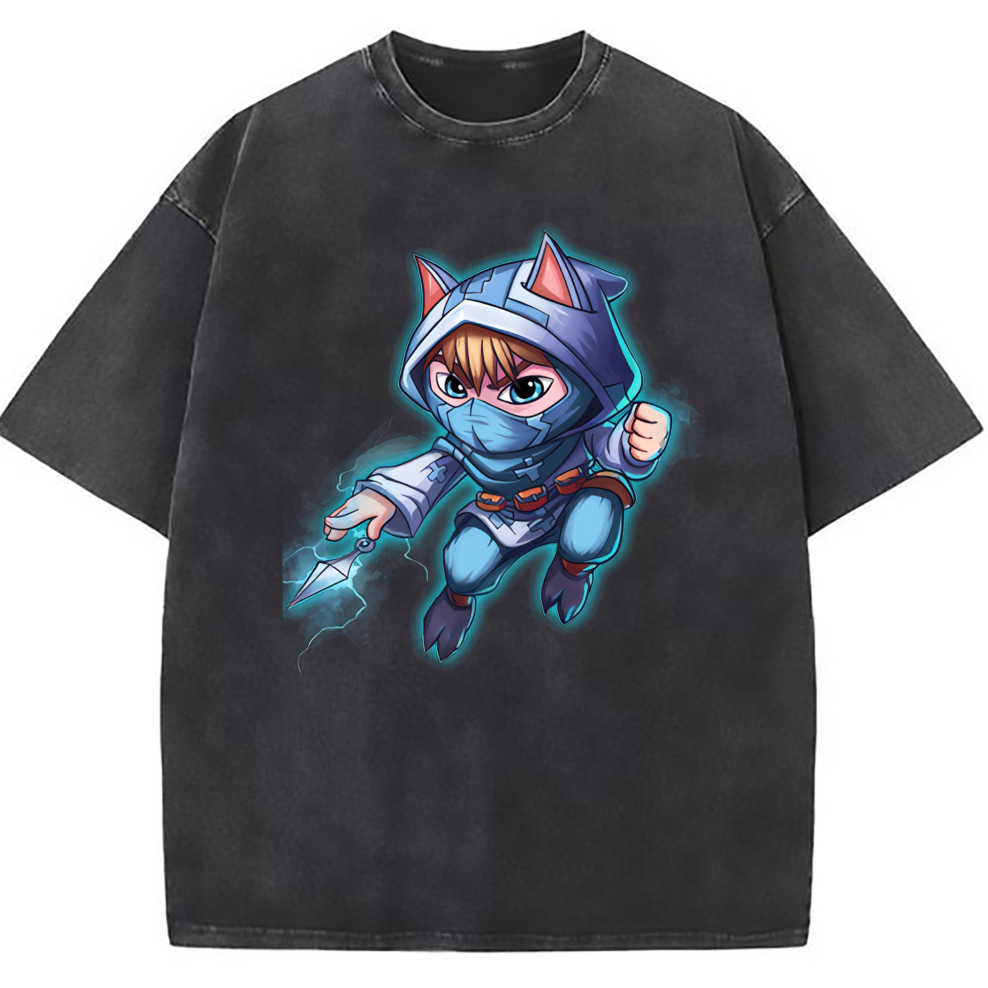 （画像用） リーグ・オブ・レジェンド League of Legends LOL 綿100% ヴィンテージ風 半袖Tシャツ（フロントプリント）