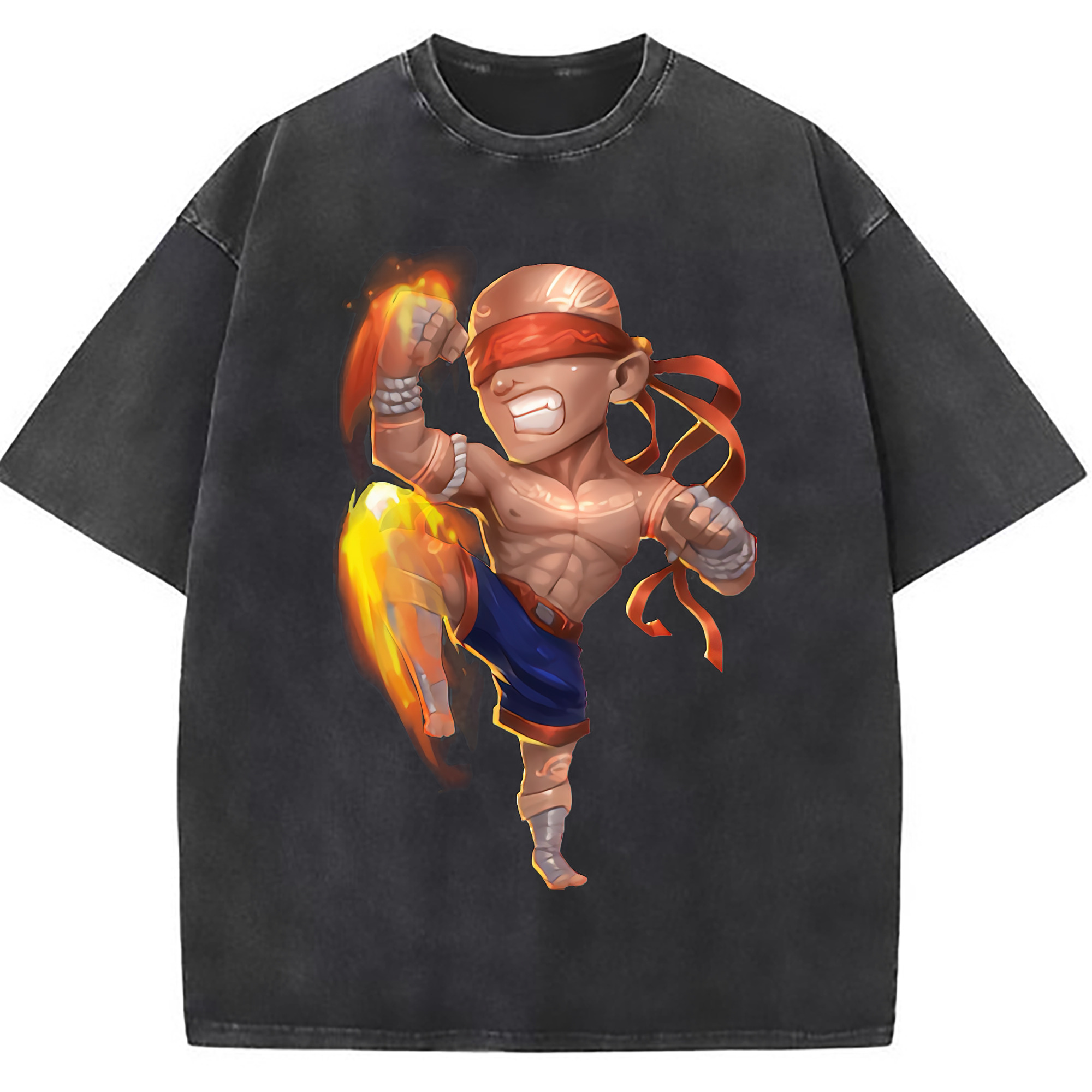 （画像用） リーグ・オブ・レジェンド League of Legends LOL 綿100% ヴィンテージ風 半袖Tシャツ（フロントプリント）