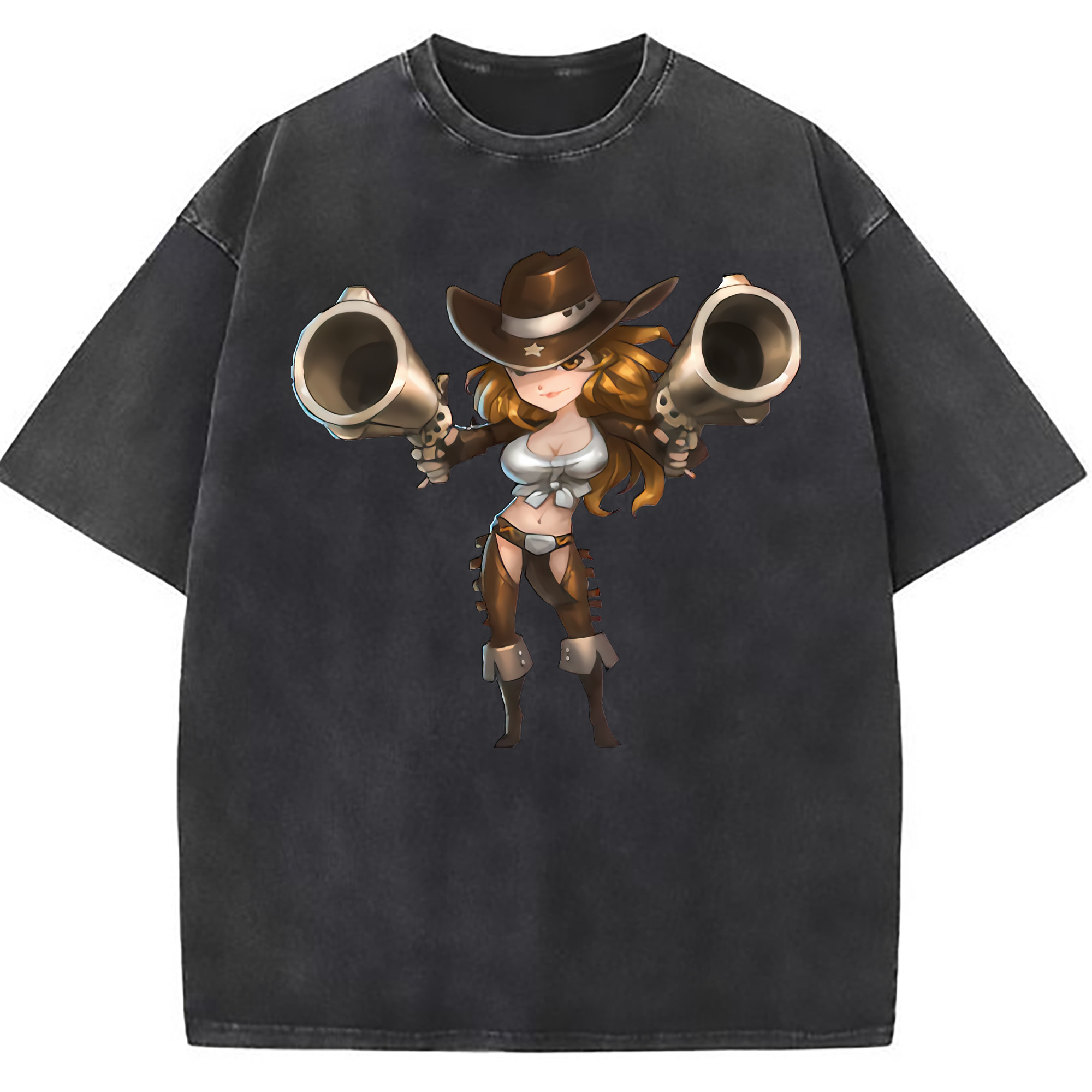 （画像用） リーグ・オブ・レジェンド League of Legends LOL 綿100% ヴィンテージ風 半袖Tシャツ（フロントプリント）