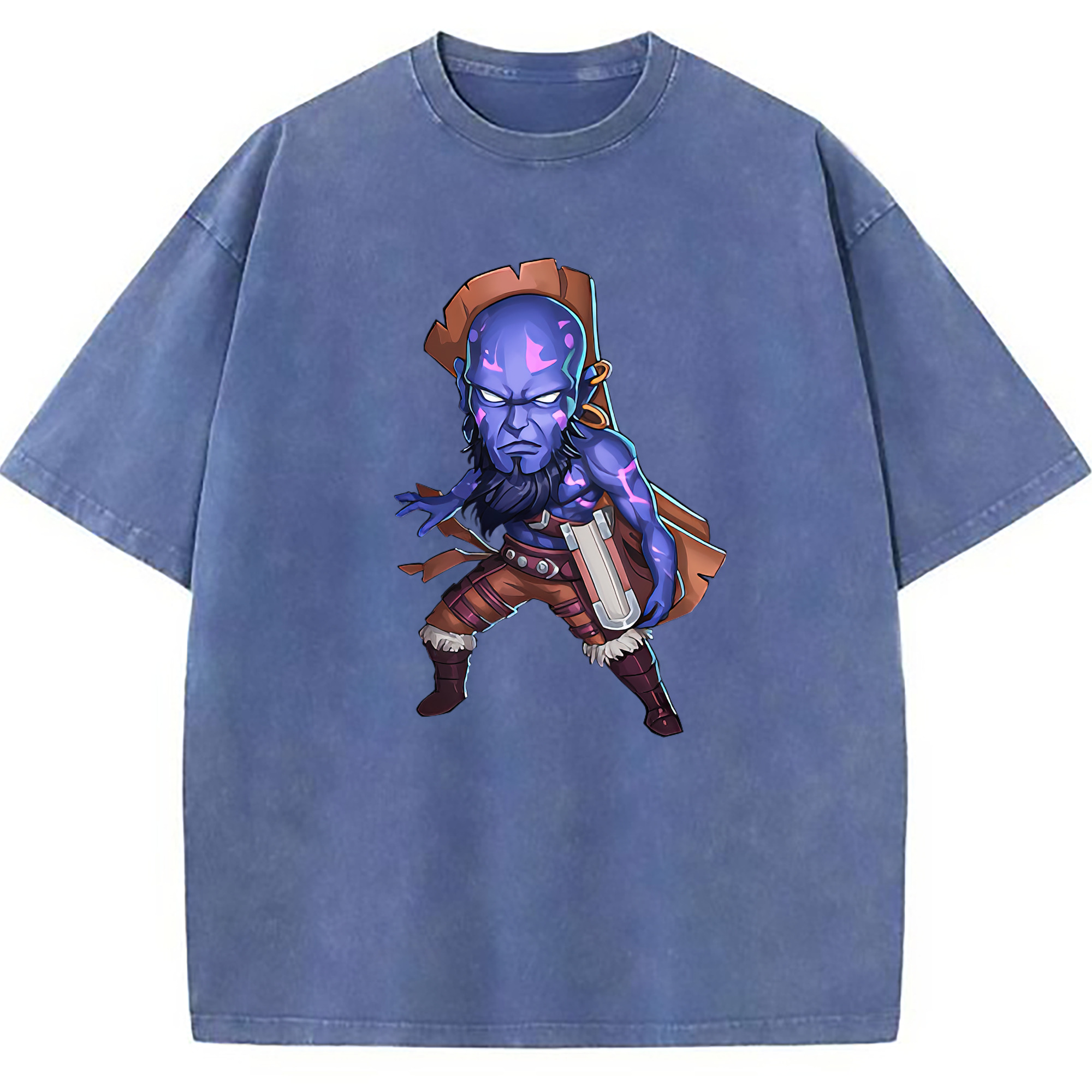 （画像用） リーグ・オブ・レジェンド League of Legends LOL 綿100% ヴィンテージ風 半袖Tシャツ（フロントプリント）