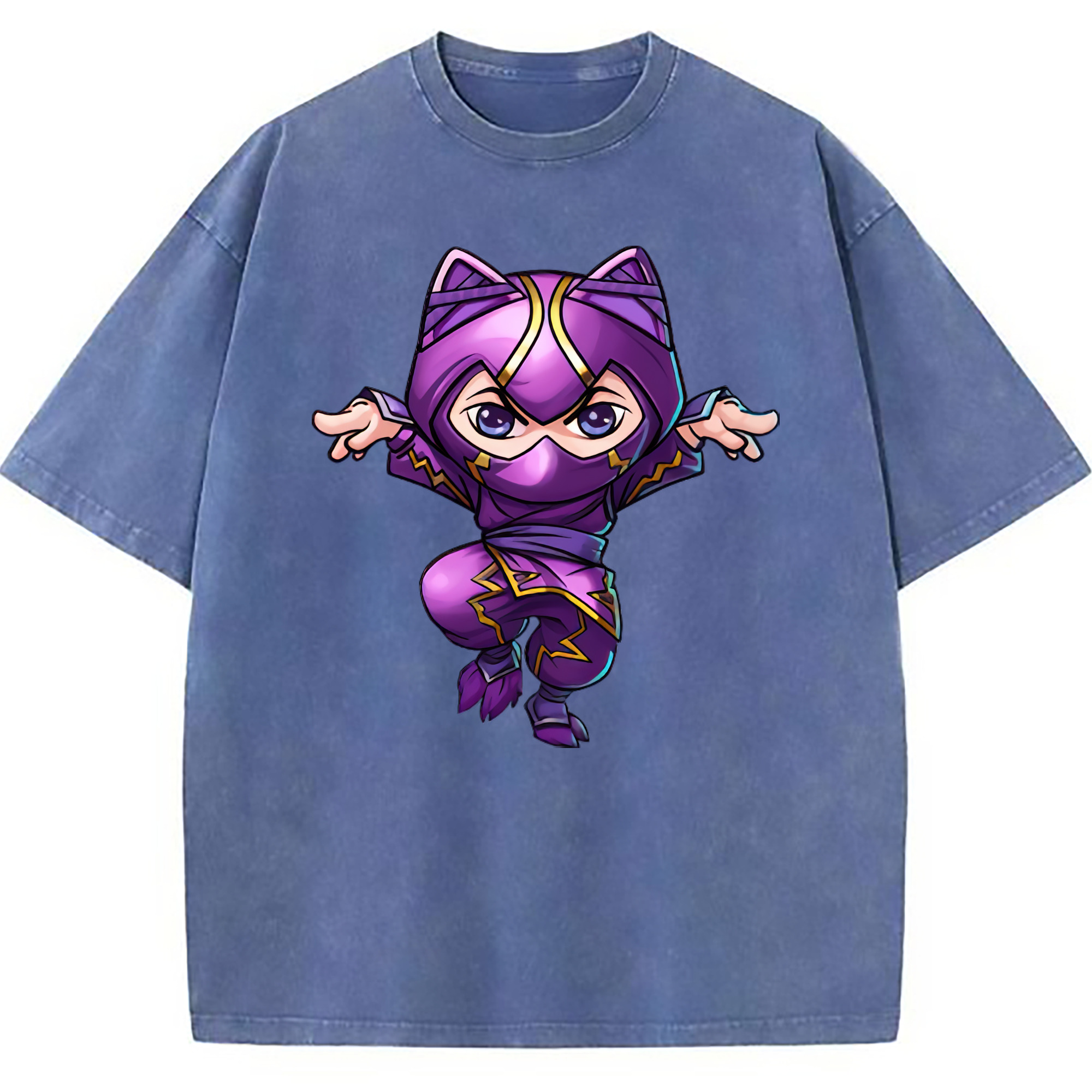 （画像用） リーグ・オブ・レジェンド League of Legends LOL 綿100% ヴィンテージ風 半袖Tシャツ（フロントプリント）