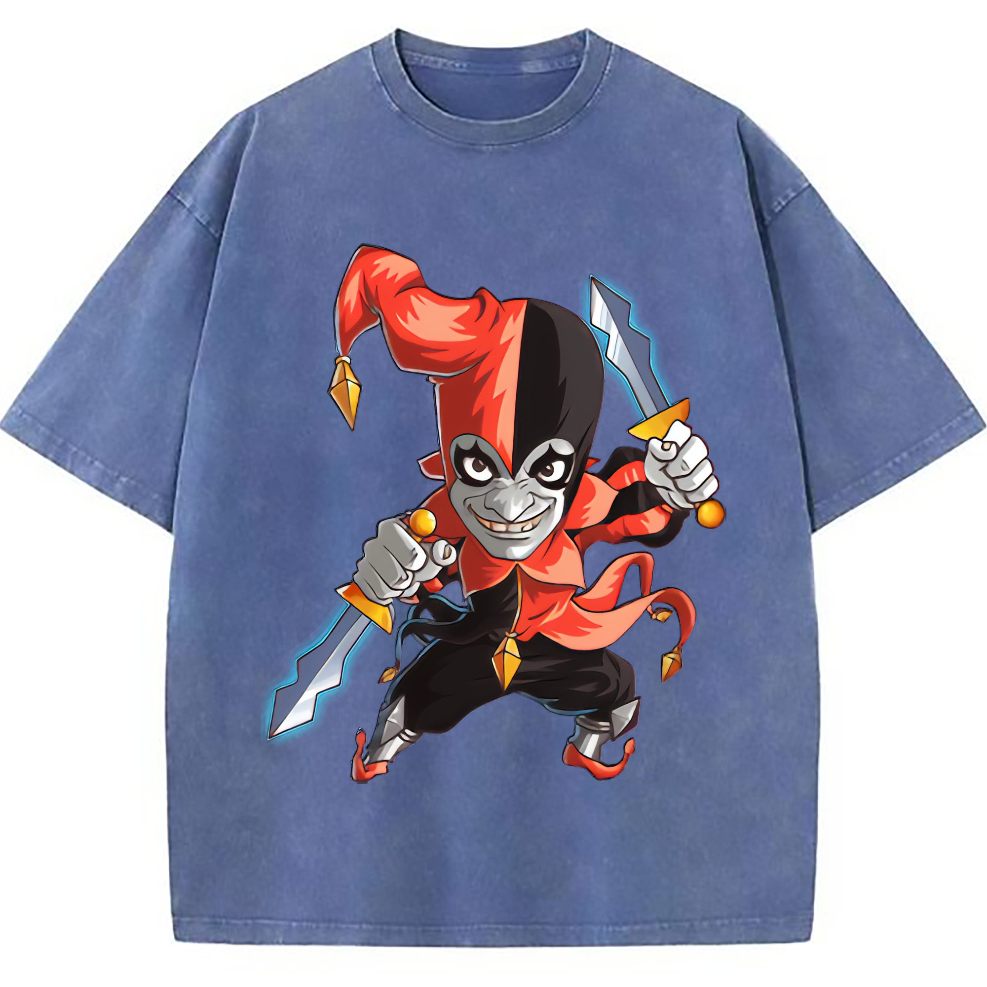 （画像用） リーグ・オブ・レジェンド League of Legends LOL 綿100% ヴィンテージ風 半袖Tシャツ（フロントプリント）