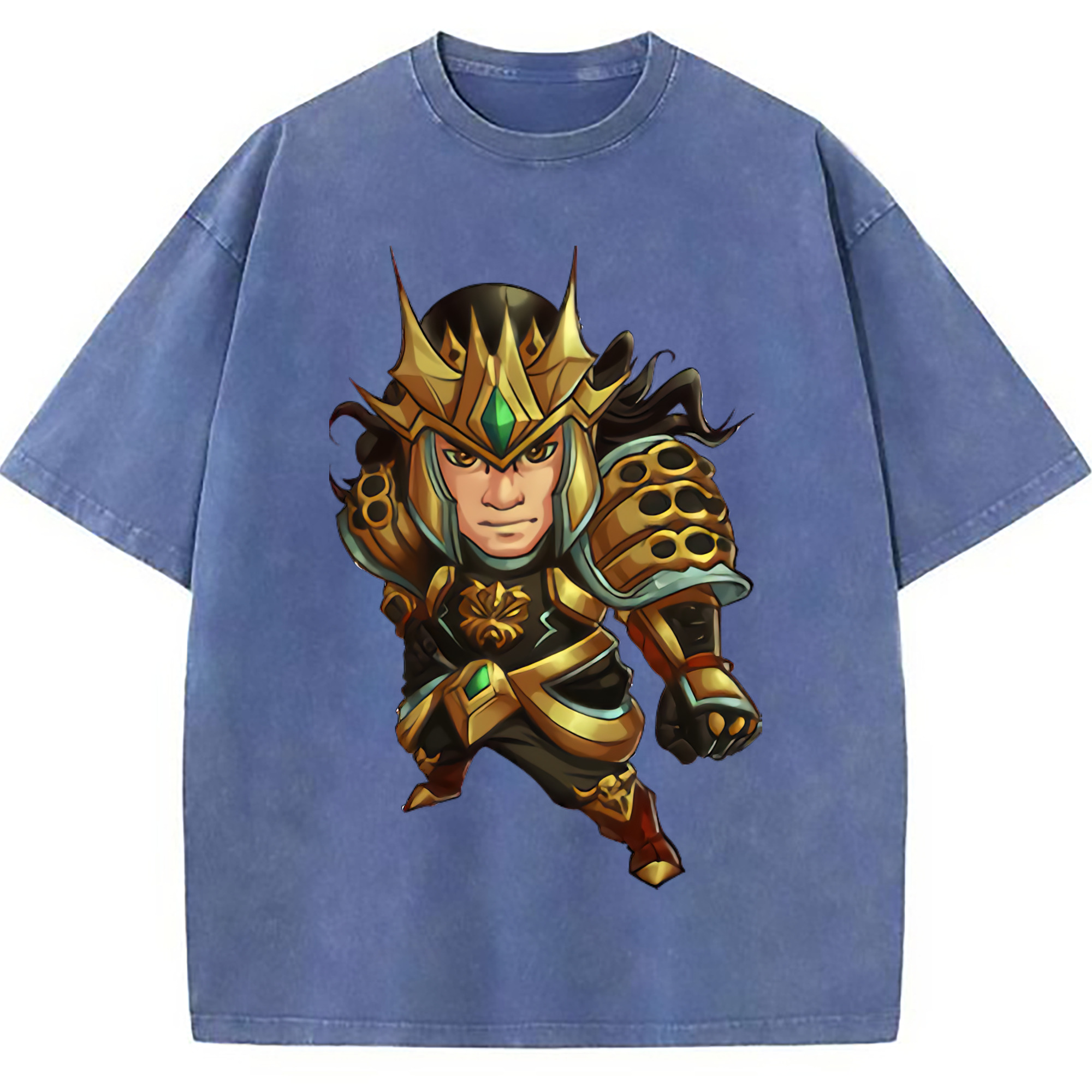 （画像用） リーグ・オブ・レジェンド League of Legends LOL 綿100% ヴィンテージ風 半袖Tシャツ（フロントプリント）