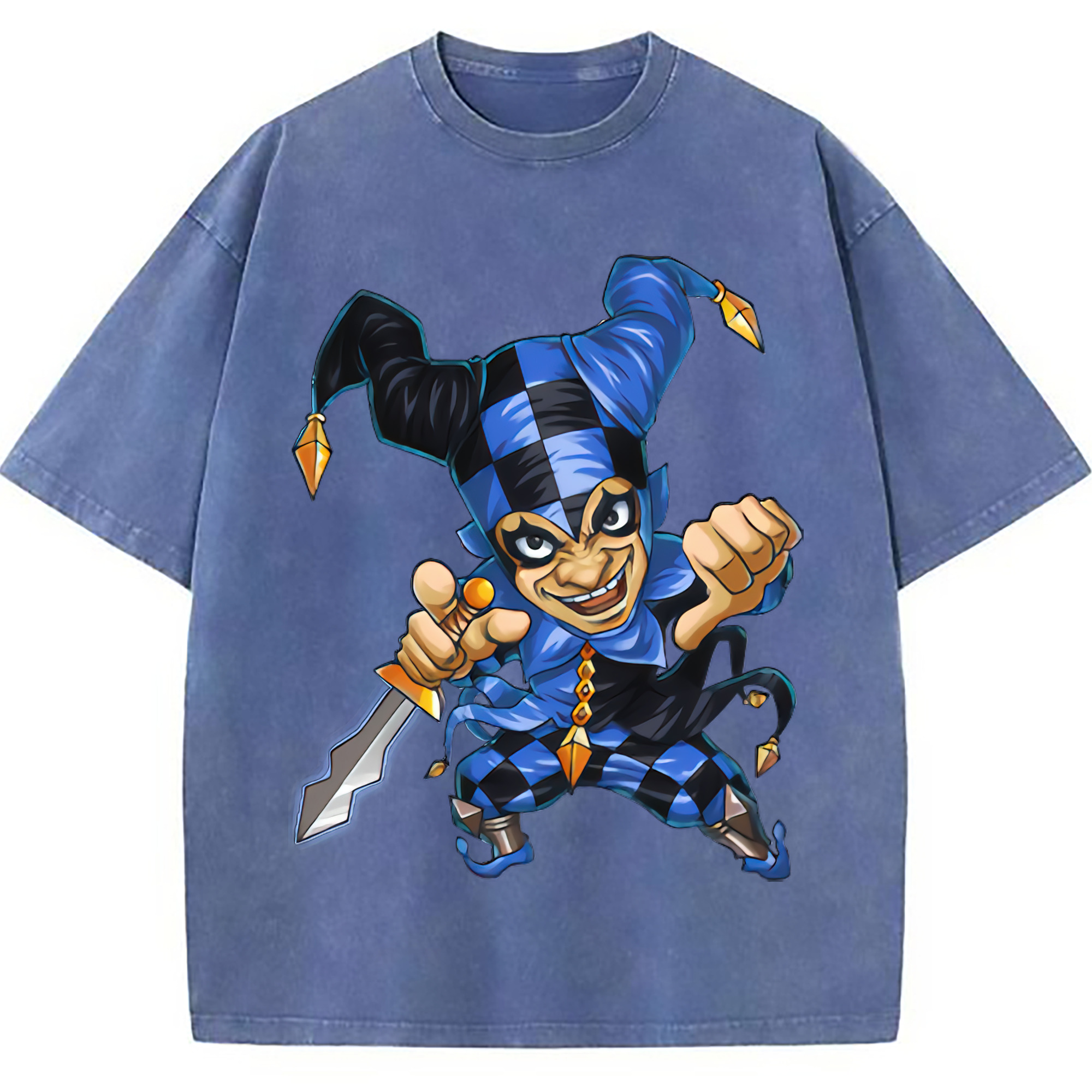 （画像用） リーグ・オブ・レジェンド League of Legends LOL 綿100% ヴィンテージ風 半袖Tシャツ（フロントプリント）