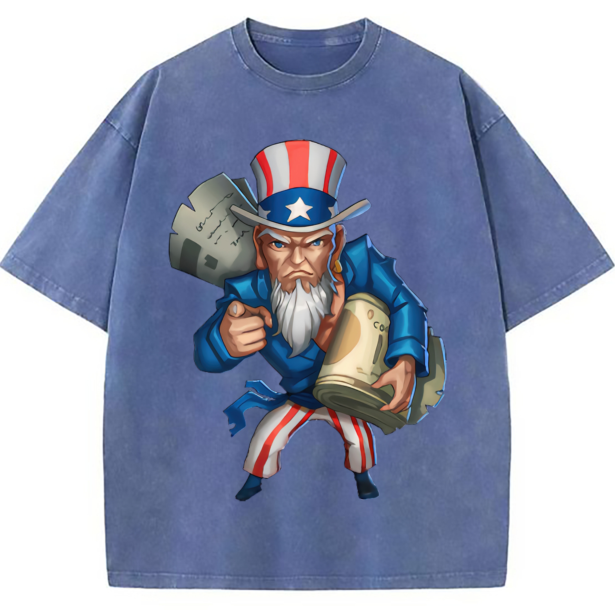 （画像用） リーグ・オブ・レジェンド League of Legends LOL 綿100% ヴィンテージ風 半袖Tシャツ（フロントプリント）