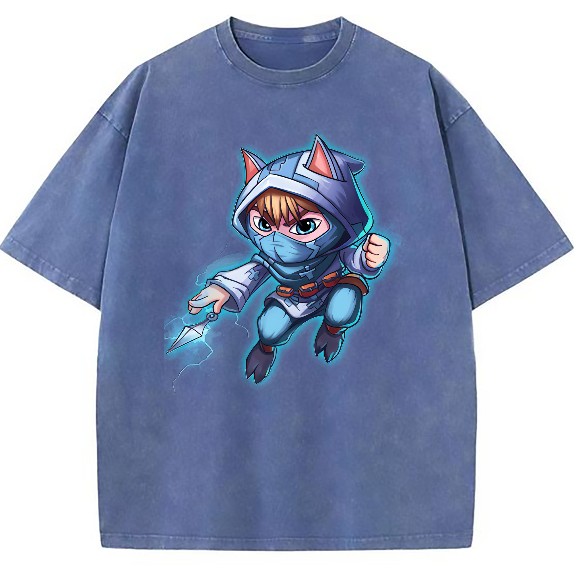 （画像用） リーグ・オブ・レジェンド League of Legends LOL 綿100% ヴィンテージ風 半袖Tシャツ（フロントプリント）
