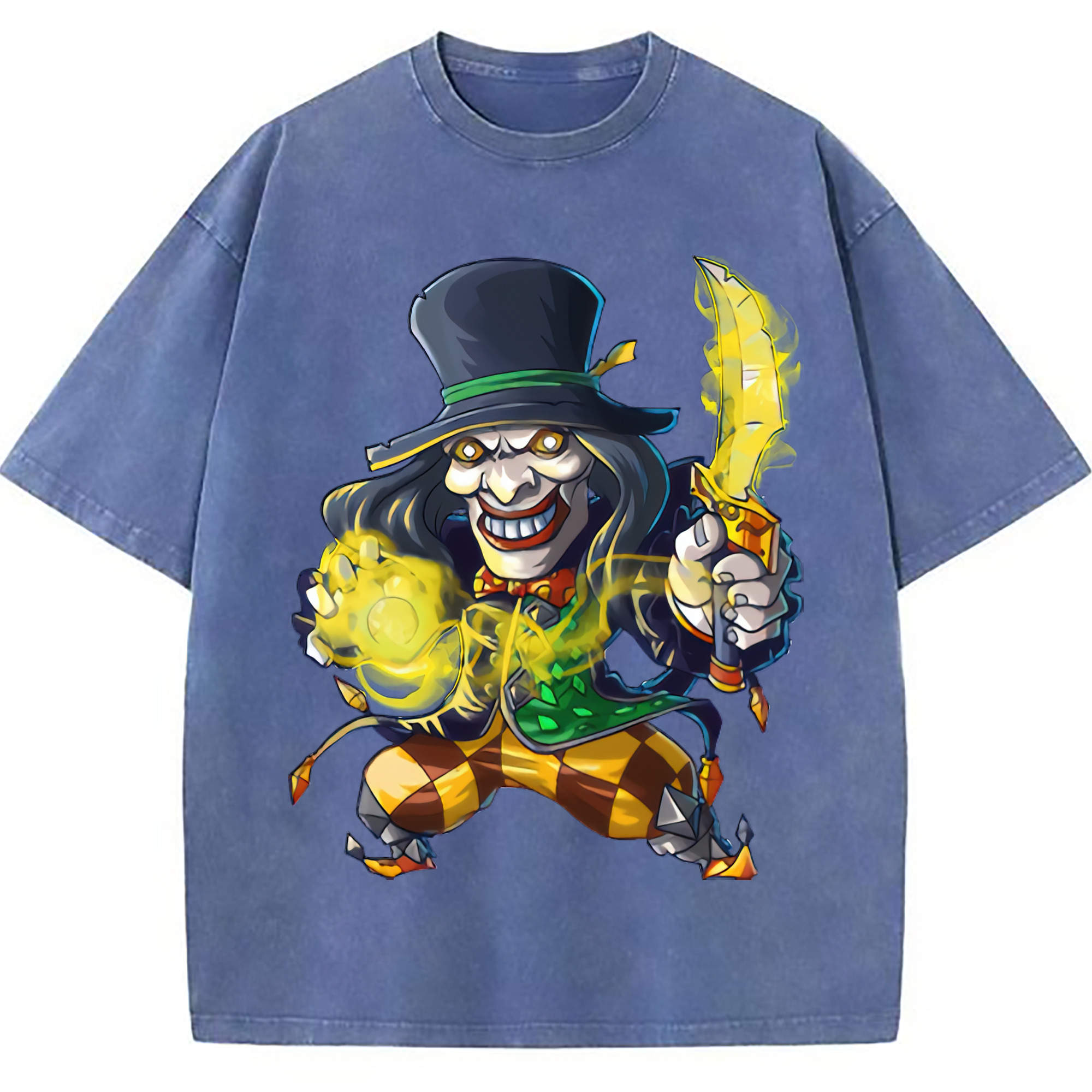 （画像用） リーグ・オブ・レジェンド League of Legends LOL 綿100% ヴィンテージ風 半袖Tシャツ（フロントプリント）