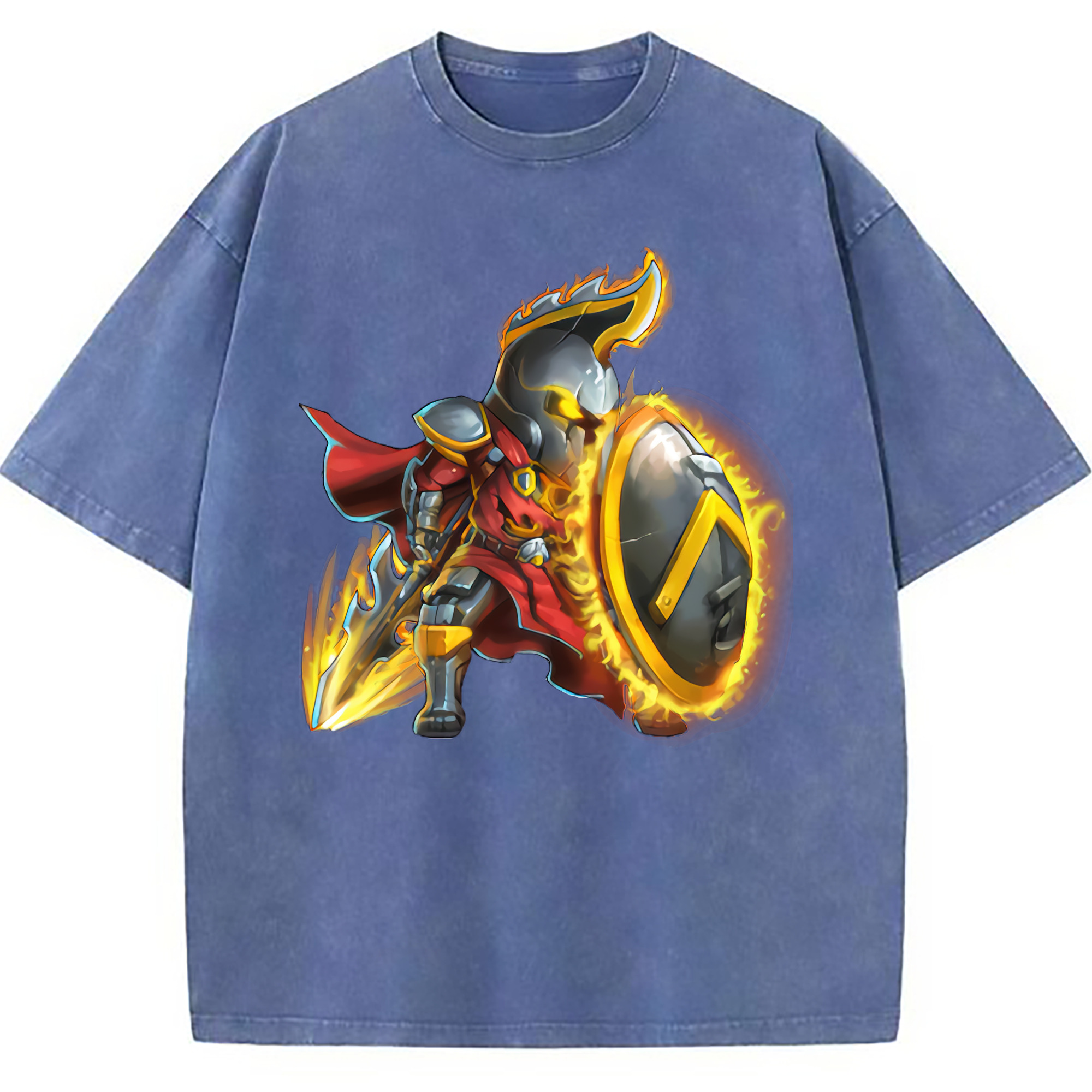 （画像用） リーグ・オブ・レジェンド League of Legends LOL 綿100% ヴィンテージ風 半袖Tシャツ（フロントプリント）