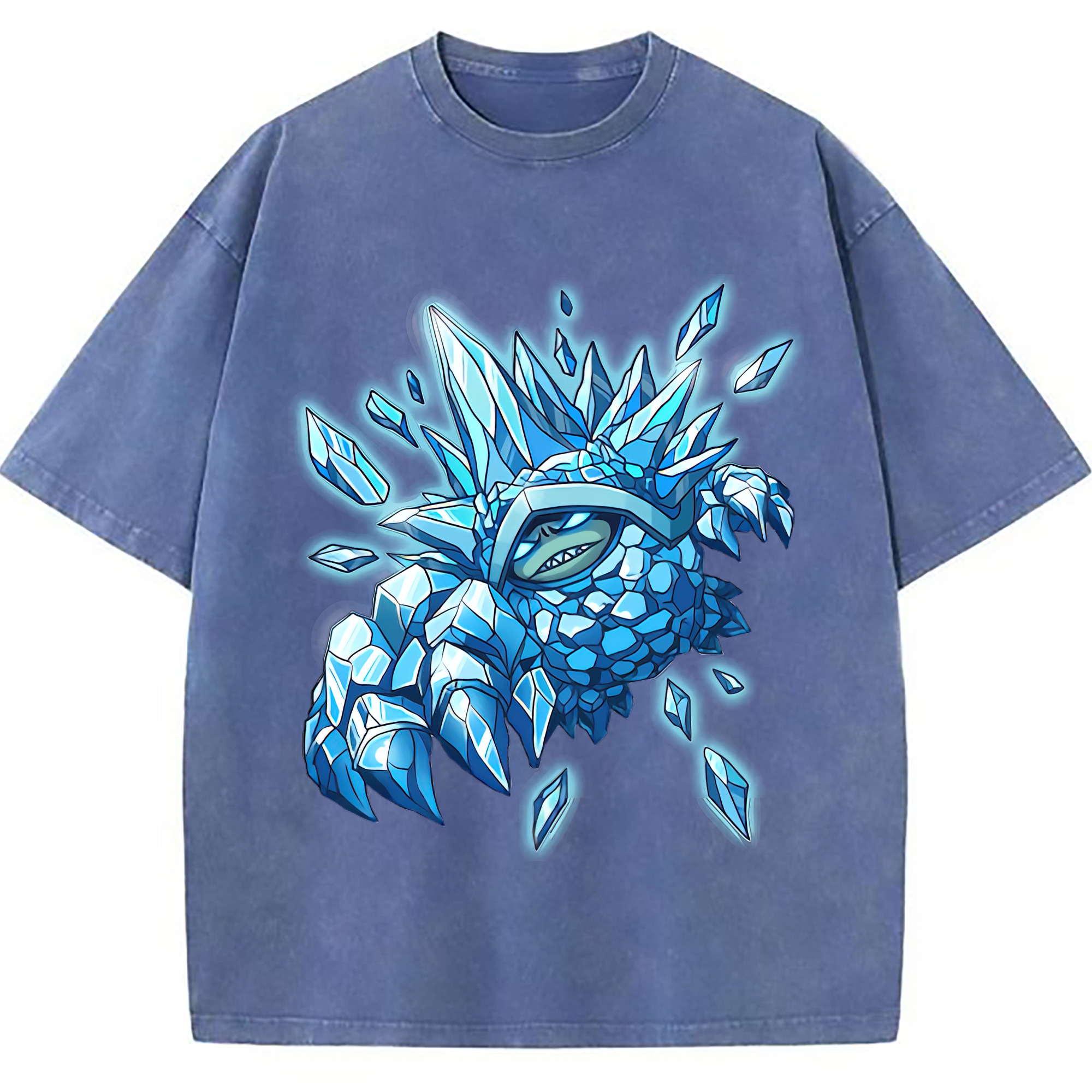 （画像用） リーグ・オブ・レジェンド League of Legends LOL 綿100% ヴィンテージ風 半袖Tシャツ（フロントプリント）