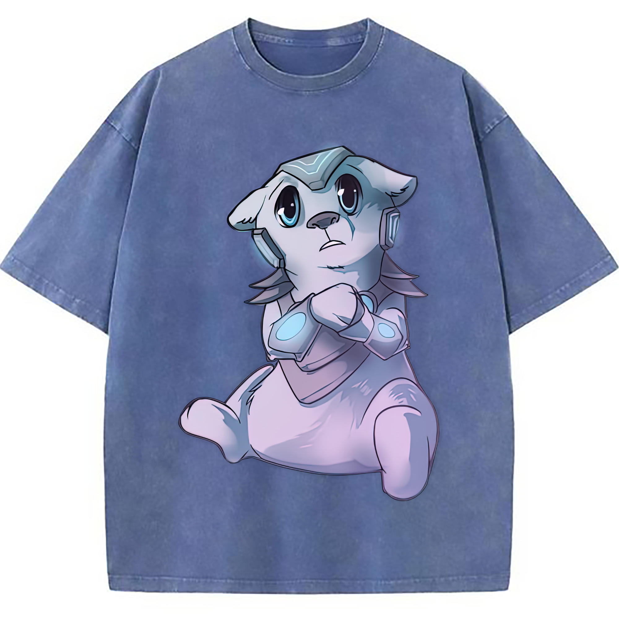 （画像用） リーグ・オブ・レジェンド League of Legends LOL 綿100% ヴィンテージ風 半袖Tシャツ（フロントプリント）