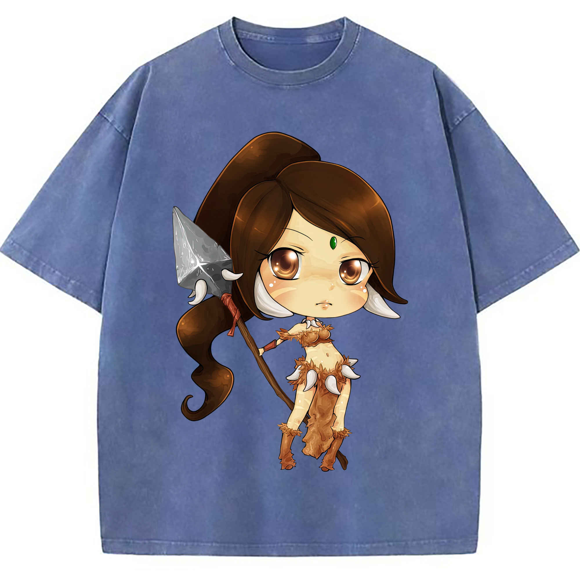 （画像用） リーグ・オブ・レジェンド League of Legends LOL 綿100% ヴィンテージ風 半袖Tシャツ（フロントプリント）