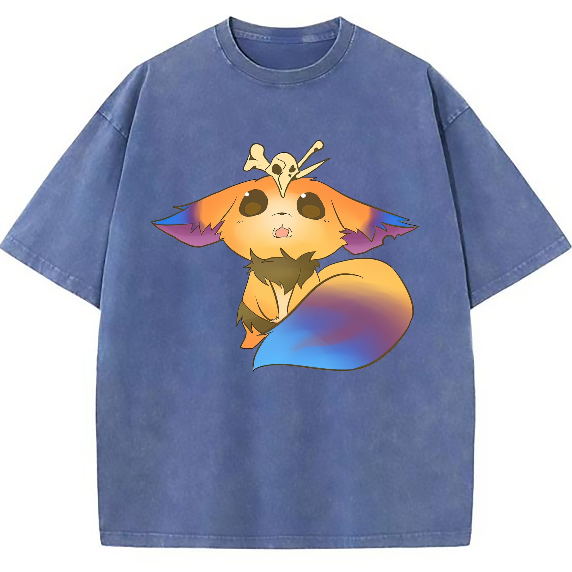 （画像用） リーグ・オブ・レジェンド League of Legends LOL 綿100% ヴィンテージ風 半袖Tシャツ（フロントプリント）