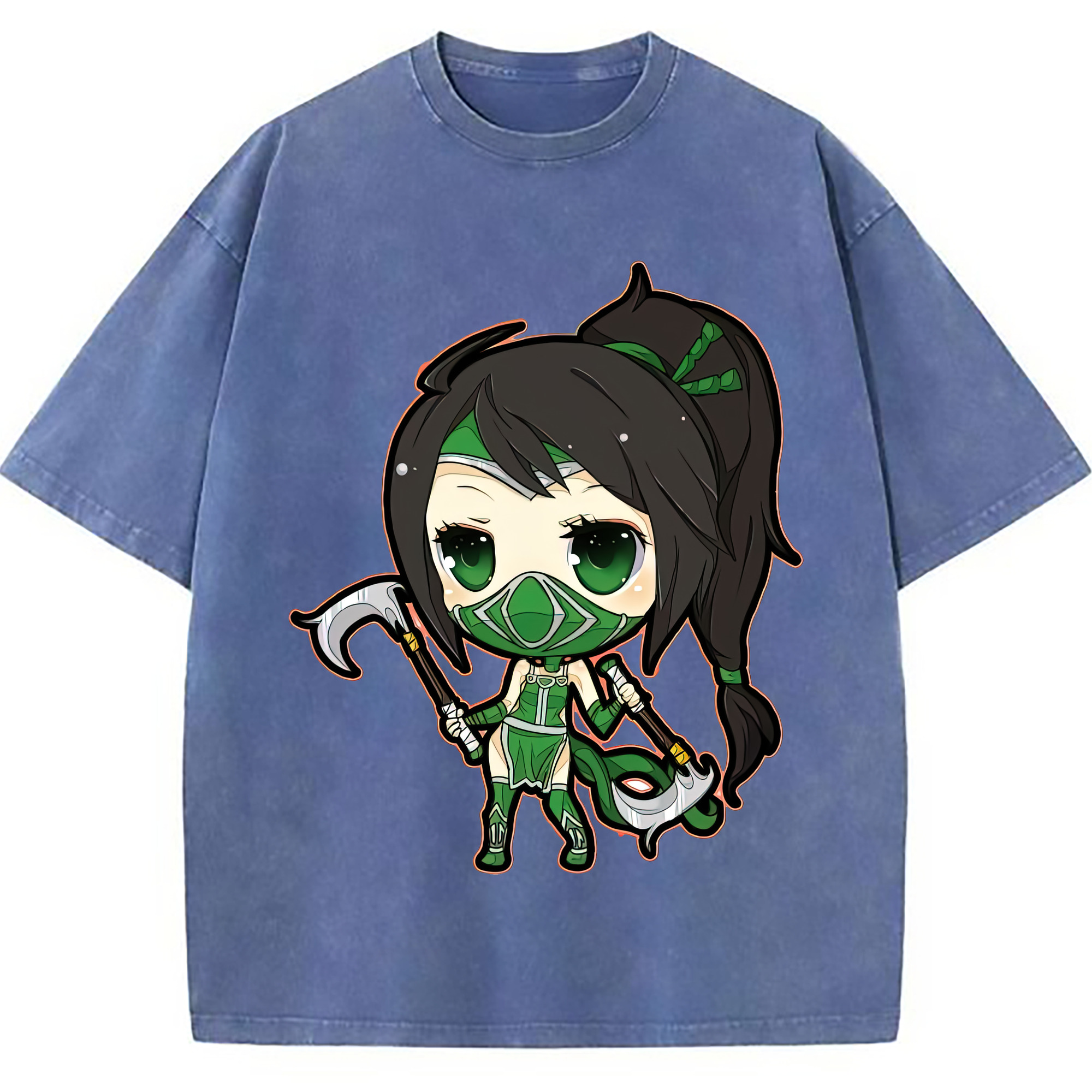 （画像用） リーグ・オブ・レジェンド League of Legends LOL 綿100% ヴィンテージ風 半袖Tシャツ（フロントプリント）