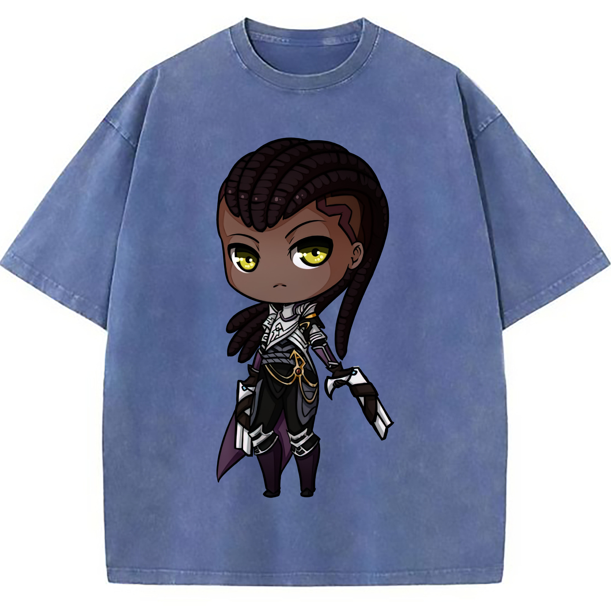 （画像用） リーグ・オブ・レジェンド League of Legends LOL 綿100% ヴィンテージ風 半袖Tシャツ（フロントプリント）