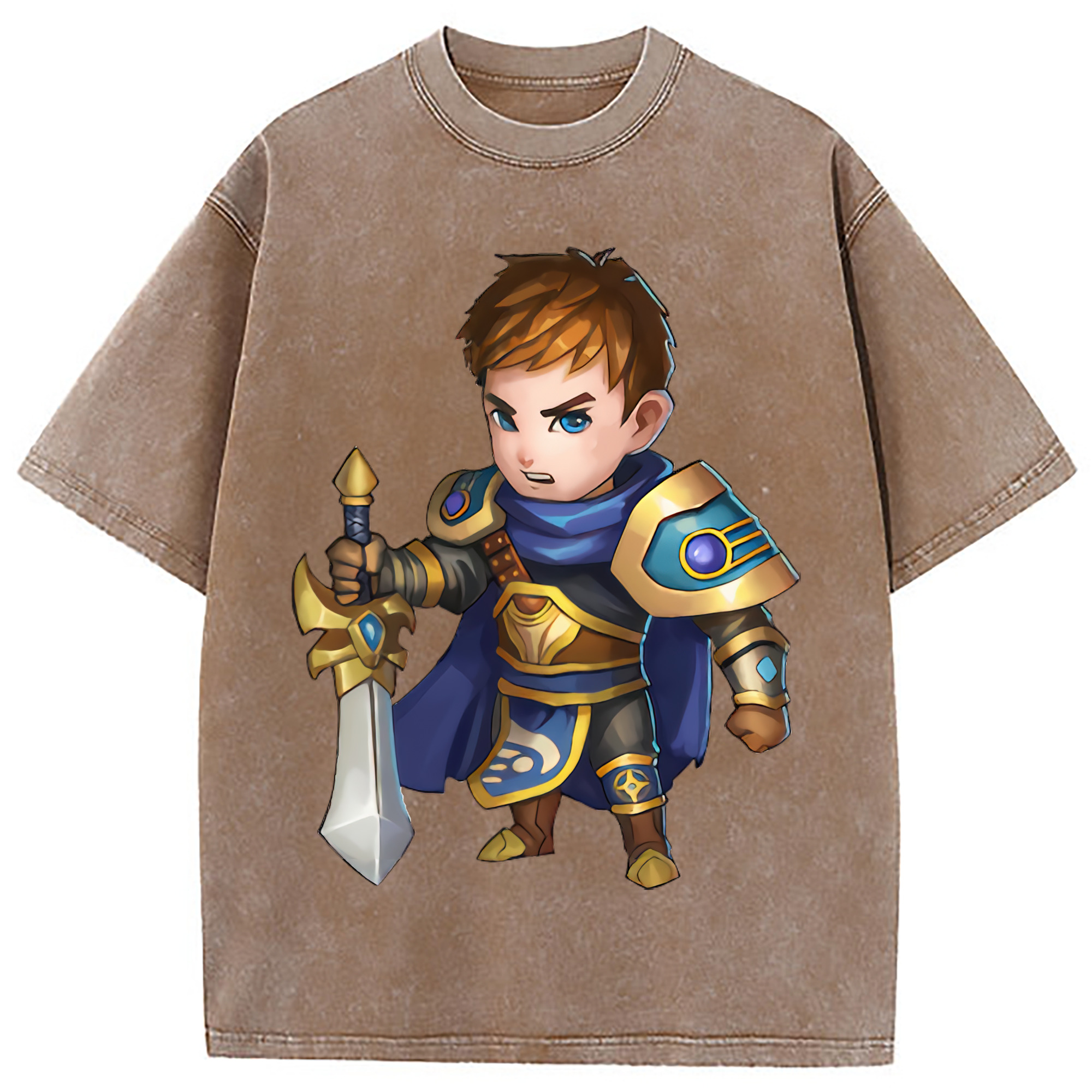 （画像用） リーグ・オブ・レジェンド League of Legends LOL 綿100% ヴィンテージ風 半袖Tシャツ（フロントプリント）