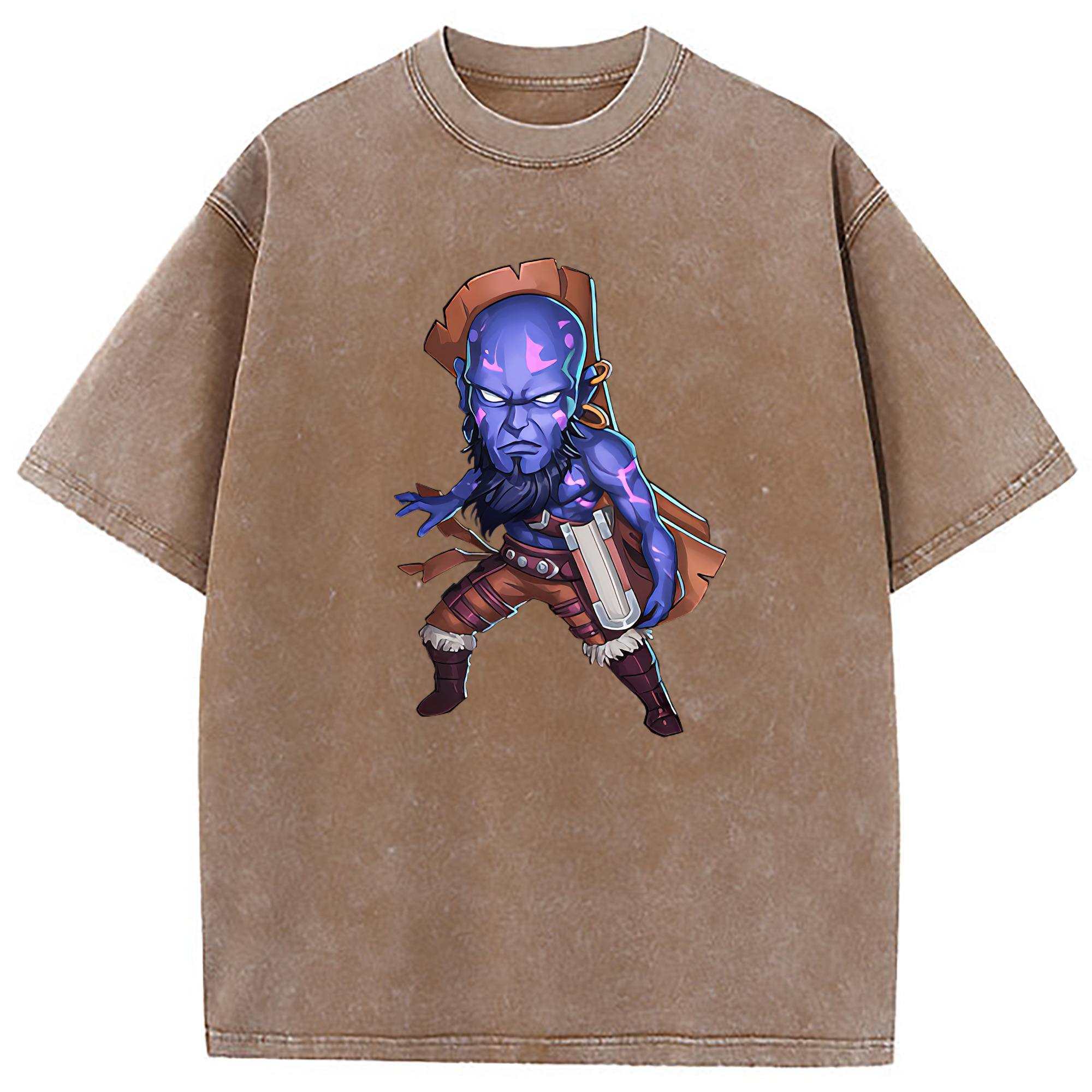 （画像用） リーグ・オブ・レジェンド League of Legends LOL 綿100% ヴィンテージ風 半袖Tシャツ（フロントプリント）