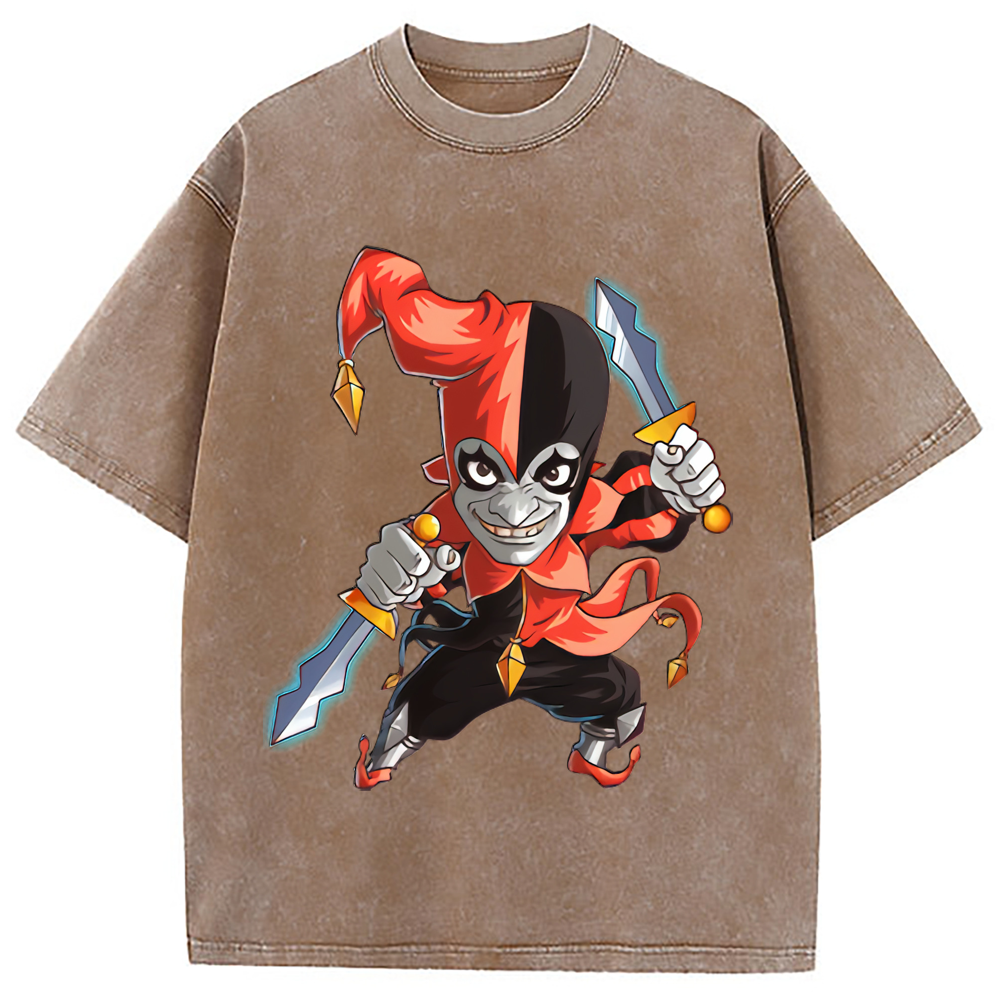 （画像用） リーグ・オブ・レジェンド League of Legends LOL 綿100% ヴィンテージ風 半袖Tシャツ（フロントプリント）