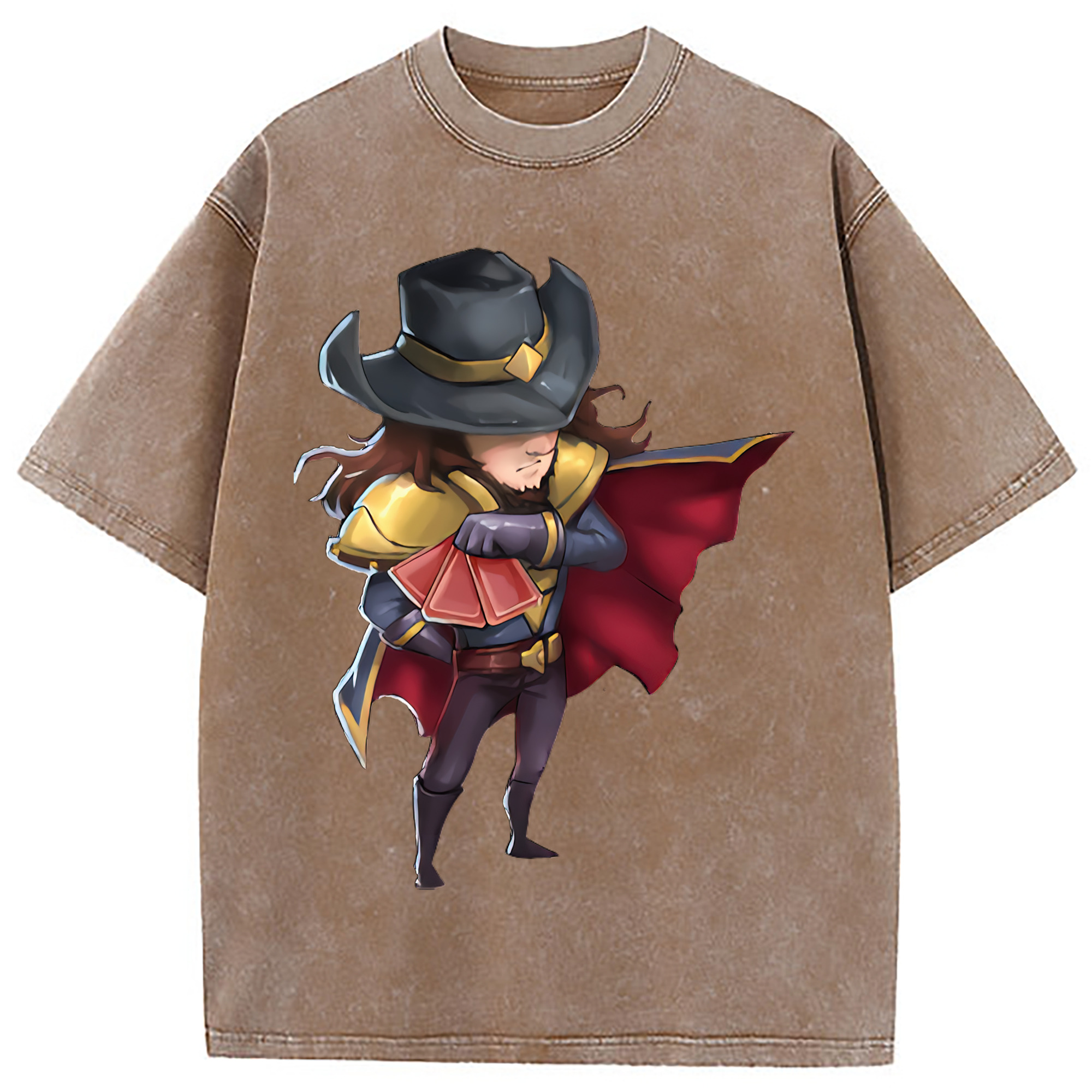 （画像用） リーグ・オブ・レジェンド League of Legends LOL 綿100% ヴィンテージ風 半袖Tシャツ（フロントプリント）