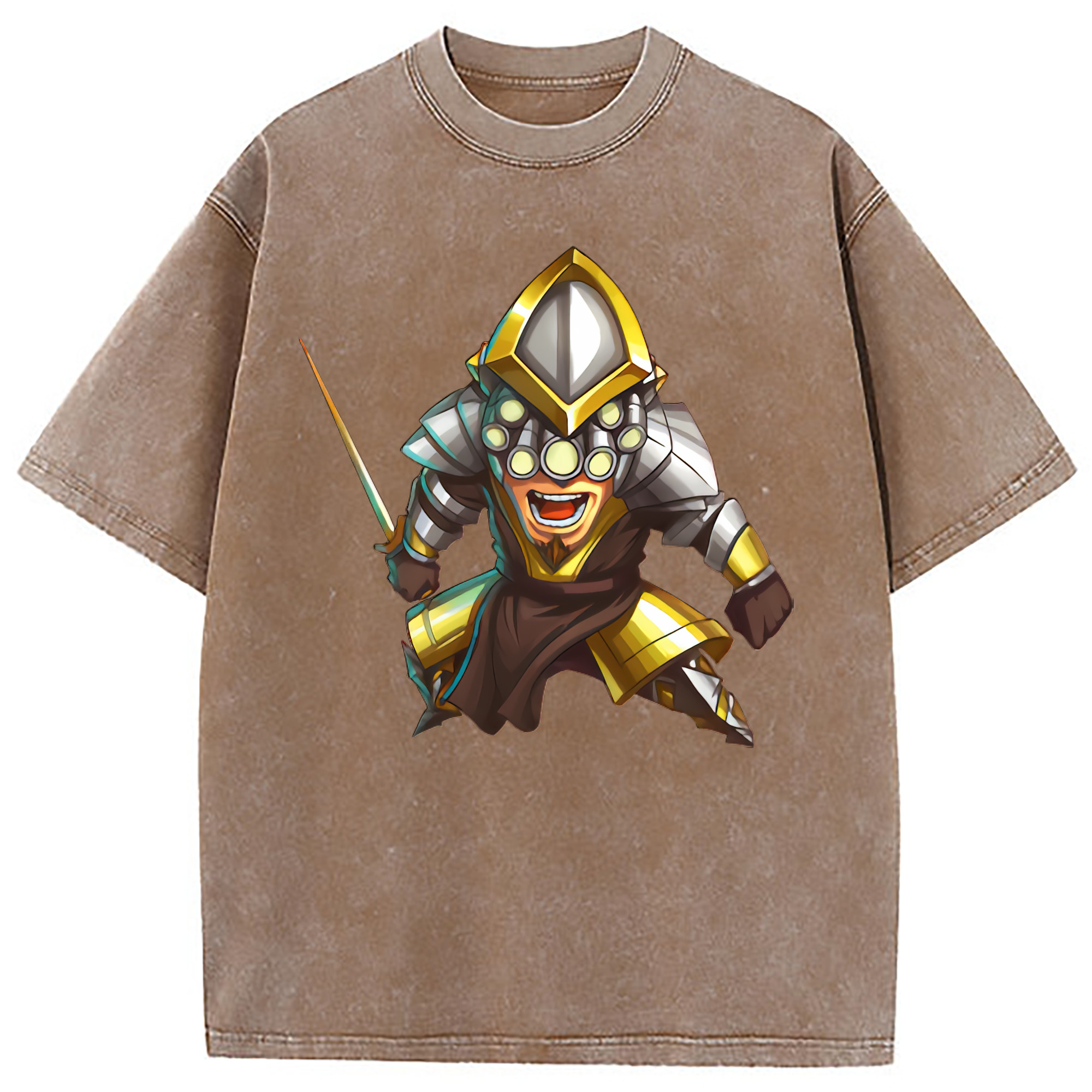 （画像用） リーグ・オブ・レジェンド League of Legends LOL 綿100% ヴィンテージ風 半袖Tシャツ（フロントプリント）